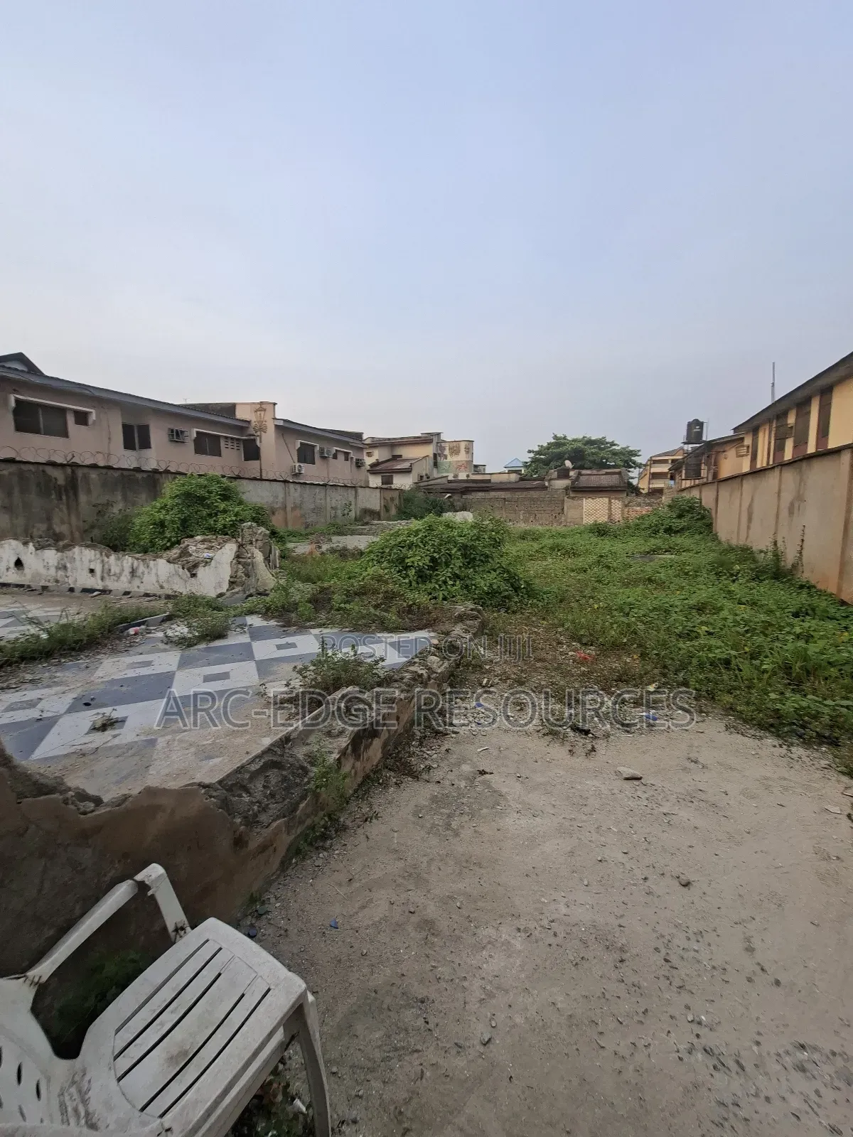 Commercial Residential Full Plot of Land in Ago Palace