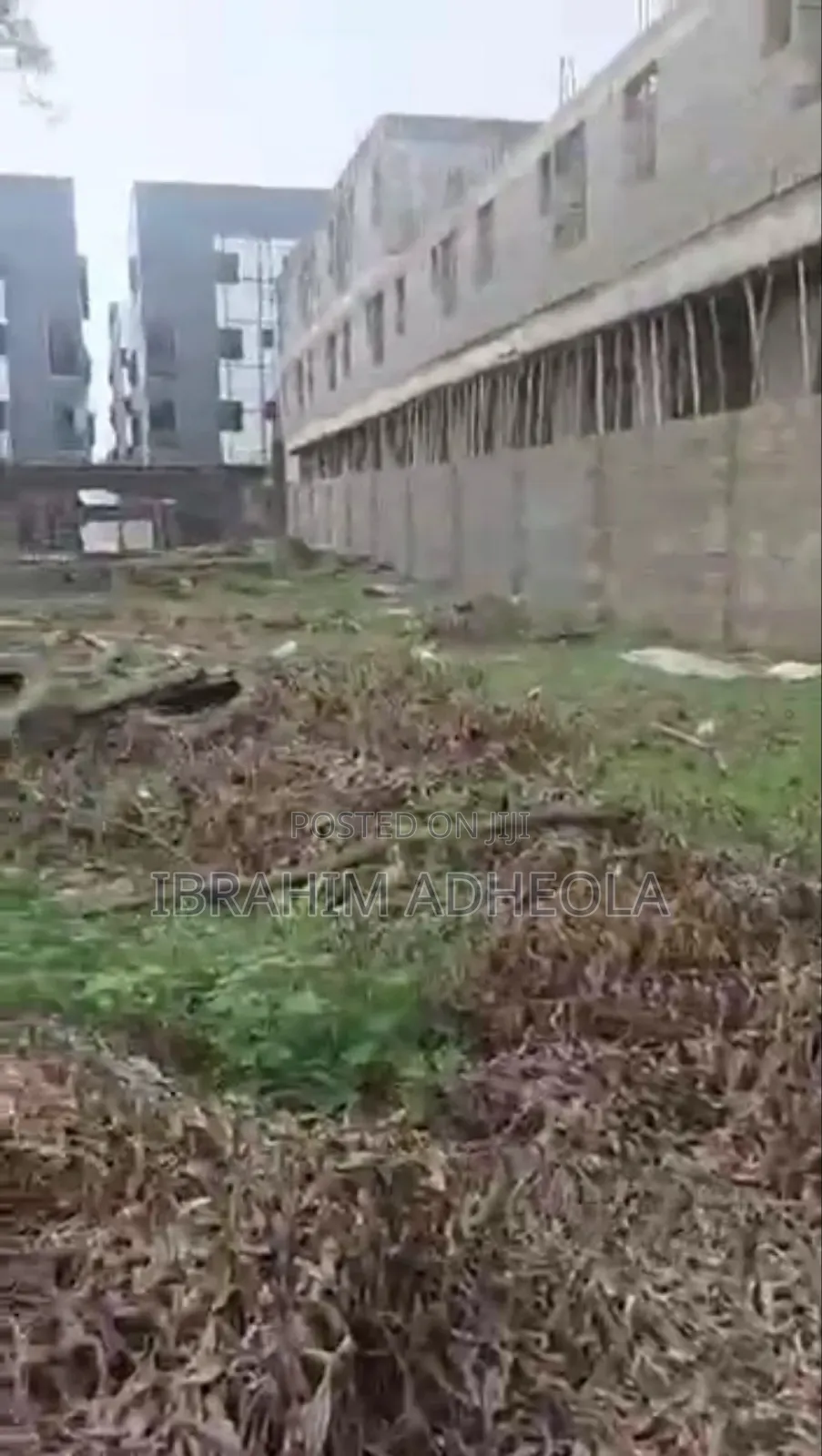 An Empty Land Measuring 1000sqm (17.98m by 61m), in a Lovely Locatio in Ikeja GRA