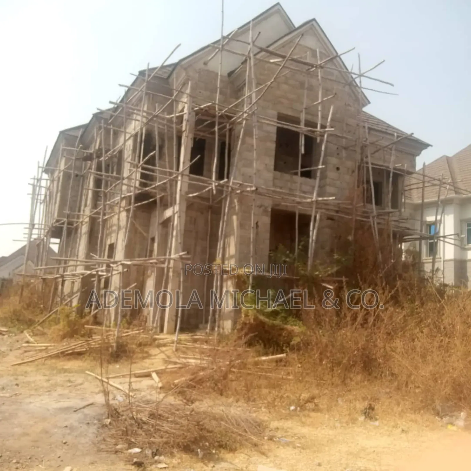 4 Bedroom Full Detached Duplex Carcass in Lugbe District