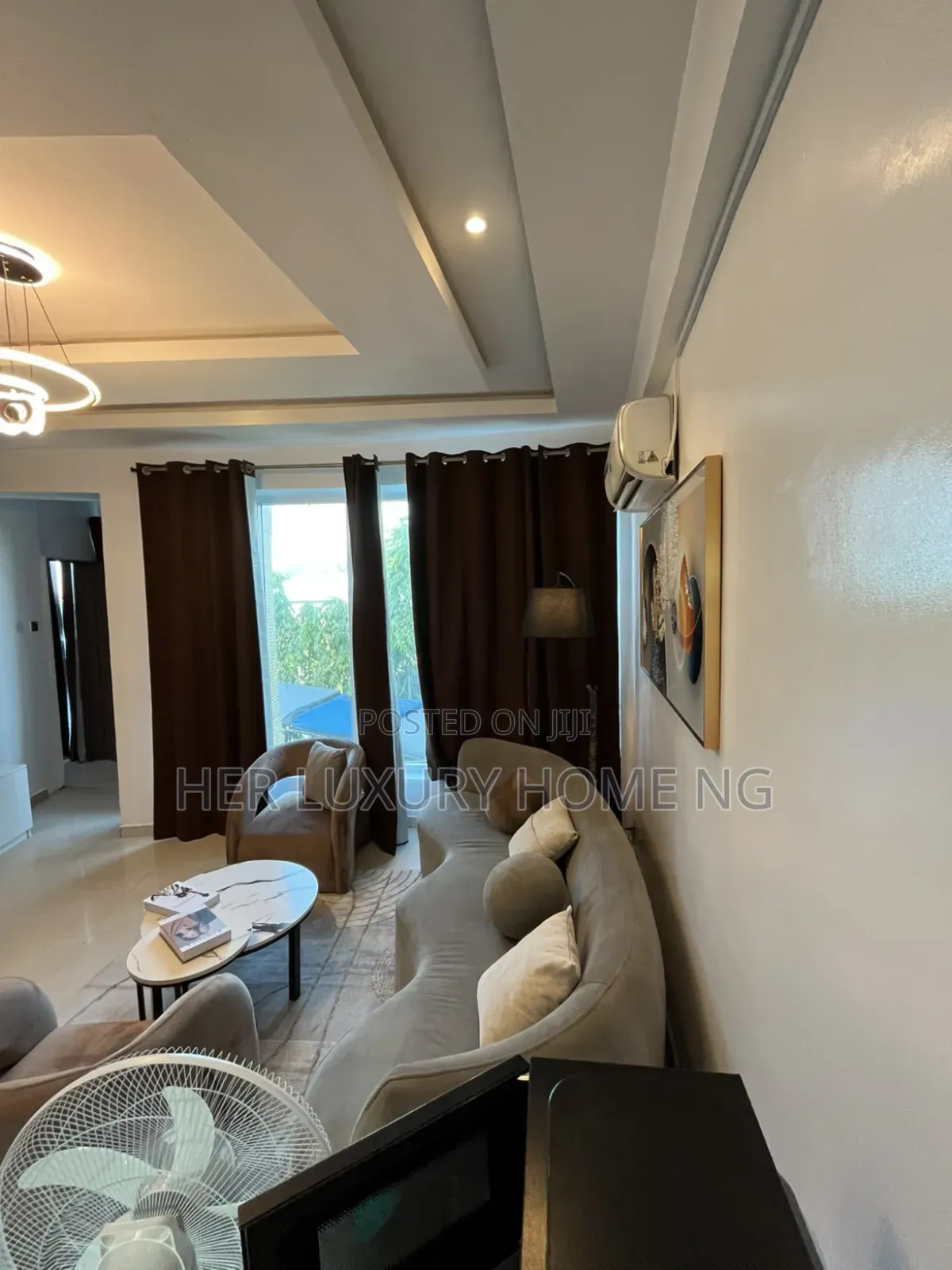 Standard Spacious Luxury Fully Furnished Two Bedroom Apartment in Sangotedo