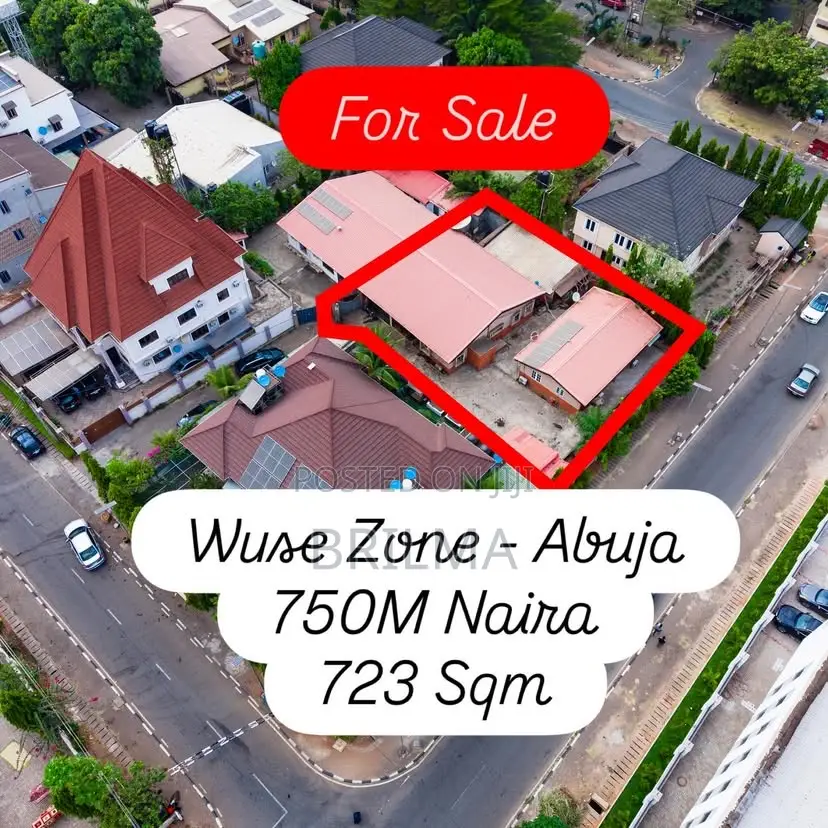 (Land)3 Units of Selfcon, 3 Units of 1bed, 1 Unit of 2bed in Wuse Zone in Wuse