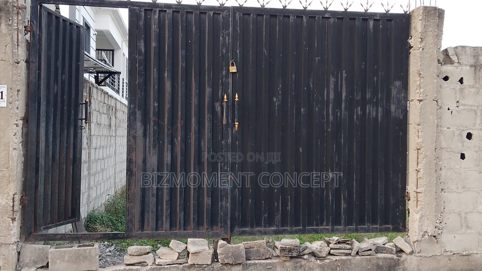 Fenced Two Plots of Land for Sale in Bogije