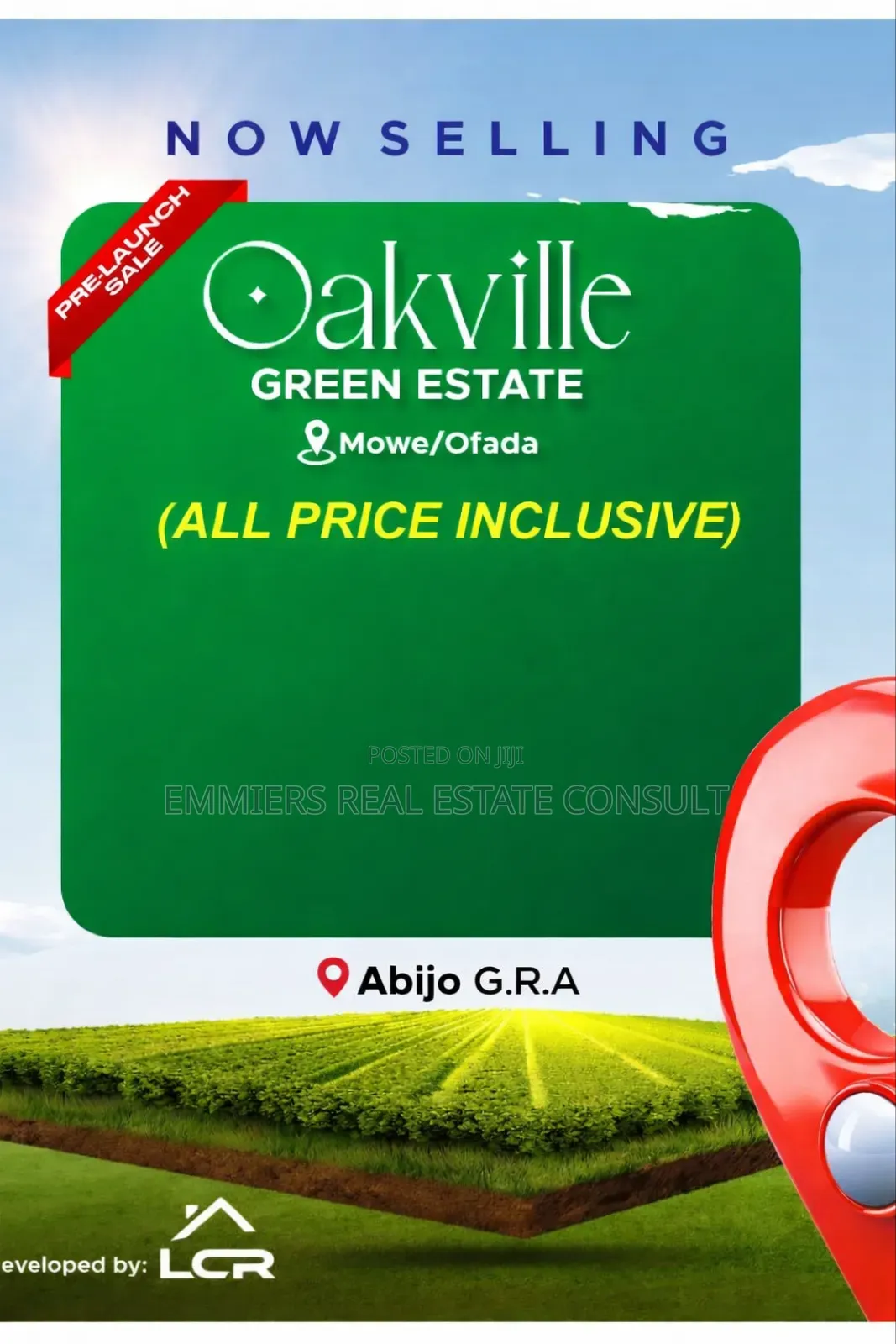 C of O Plots of Land for Sale at Mowe Ofada in Sagamu