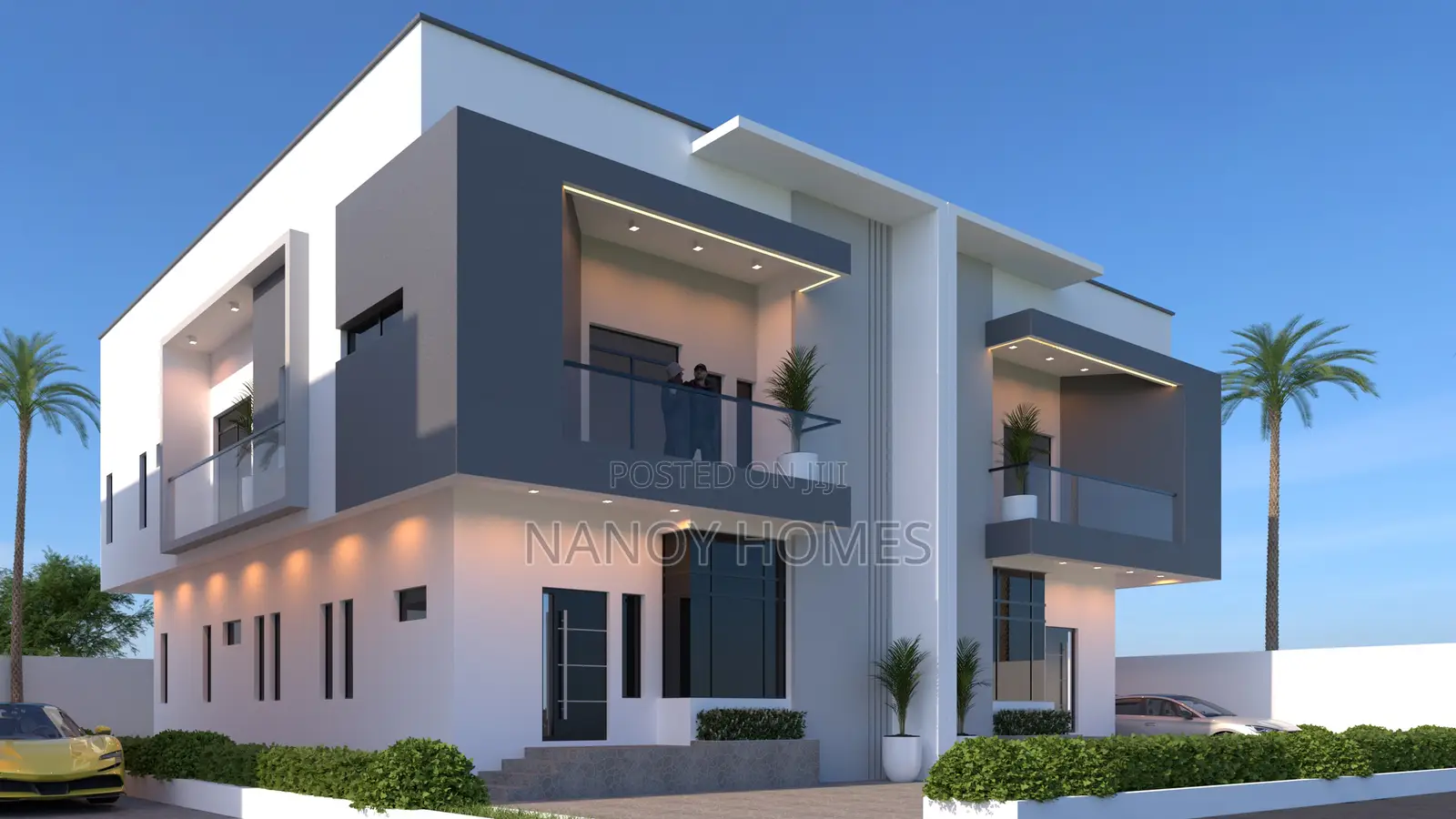 250sqm Plot for 4 Bedroom Semi-Detached Duplex-Sheretti Kabusa, Abuja in Kabusa