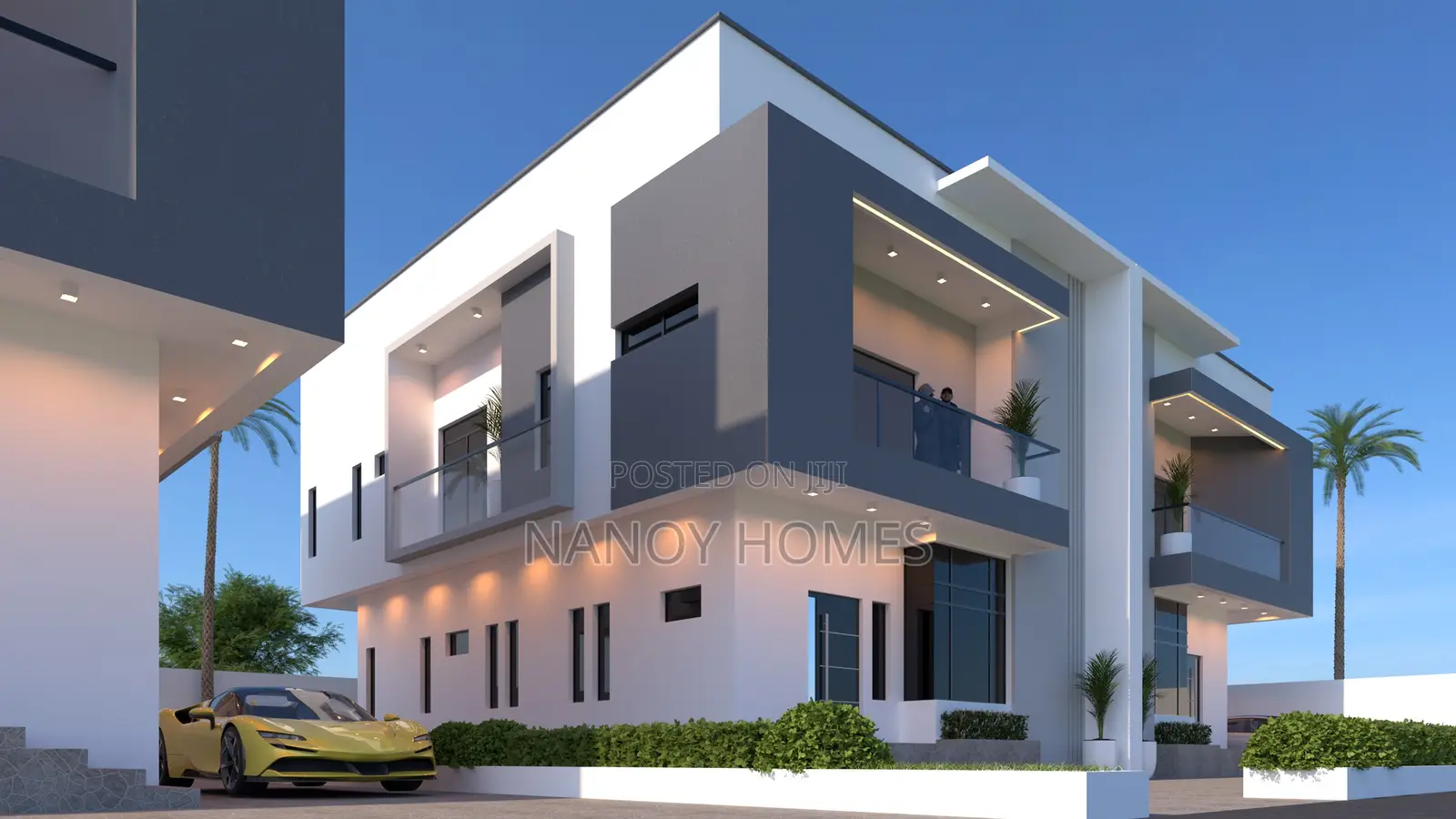 250sqm Plot for 4 Bedroom Semi-Detached Duplex-Sheretti Kabusa, Abuja in Kabusa