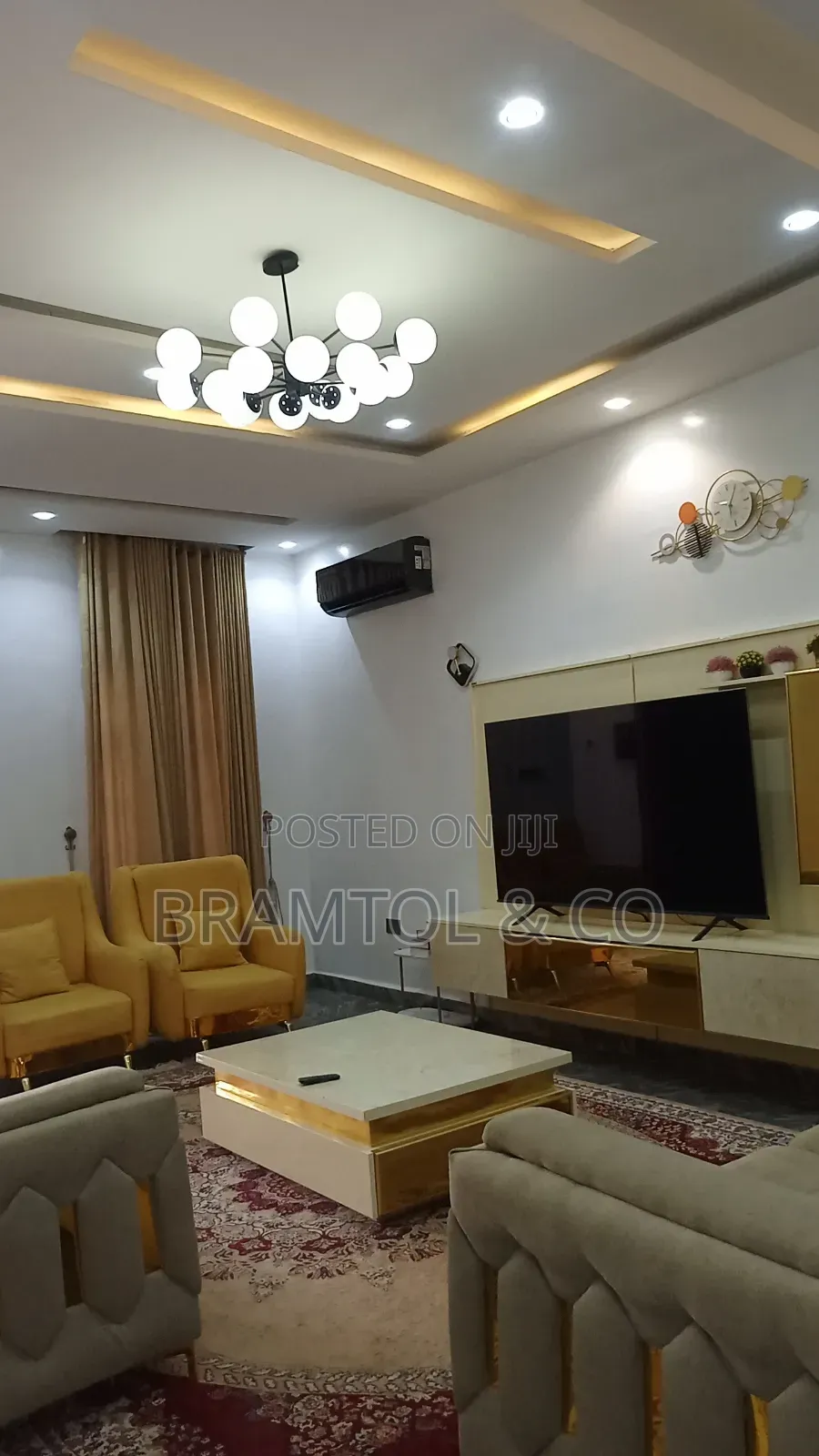 Furnished 4bdrm Townhouse / Terrace in Guzape District for rent in Guzape District