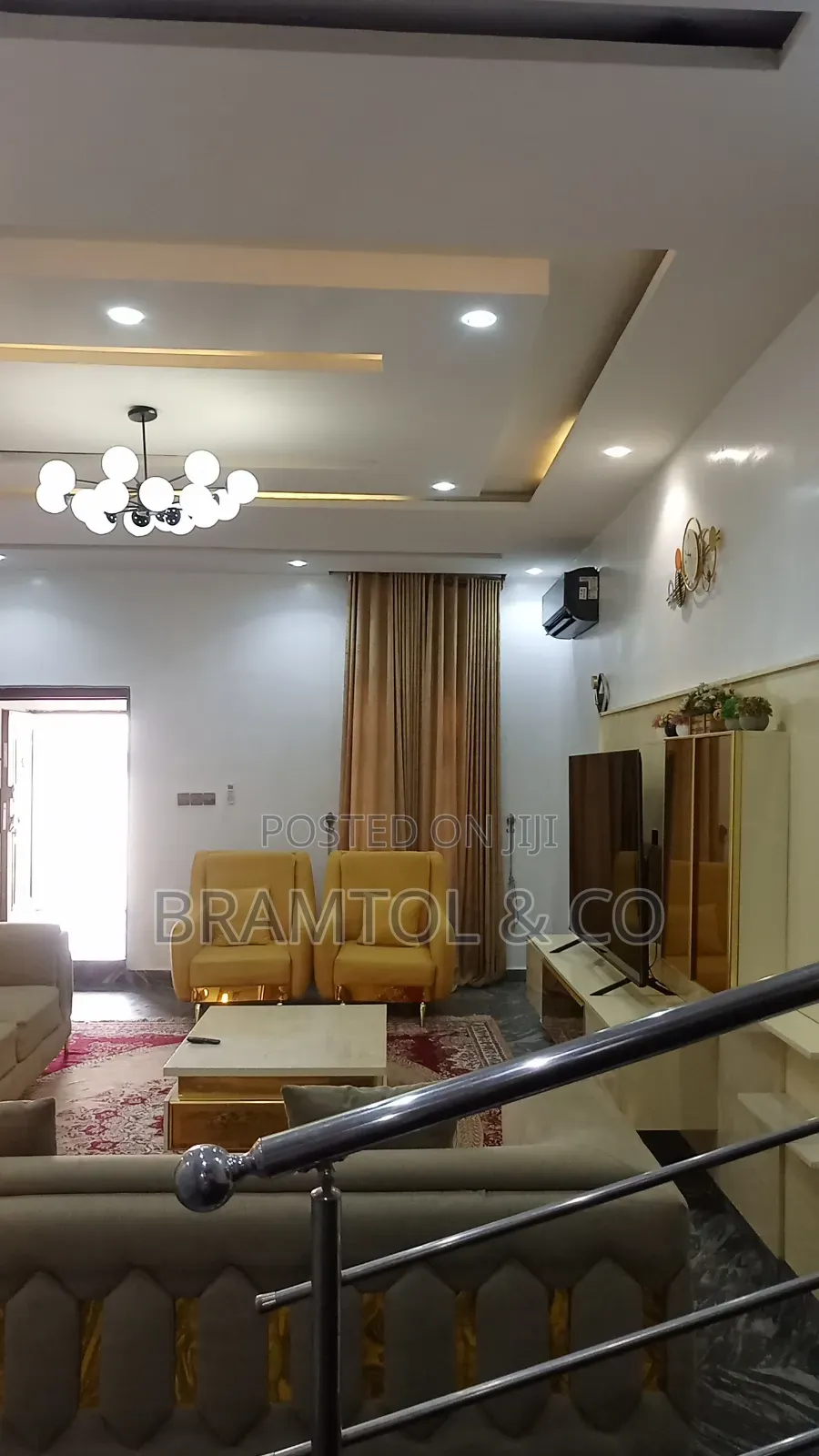 Furnished 4bdrm Townhouse / Terrace in Guzape District for rent in Guzape District