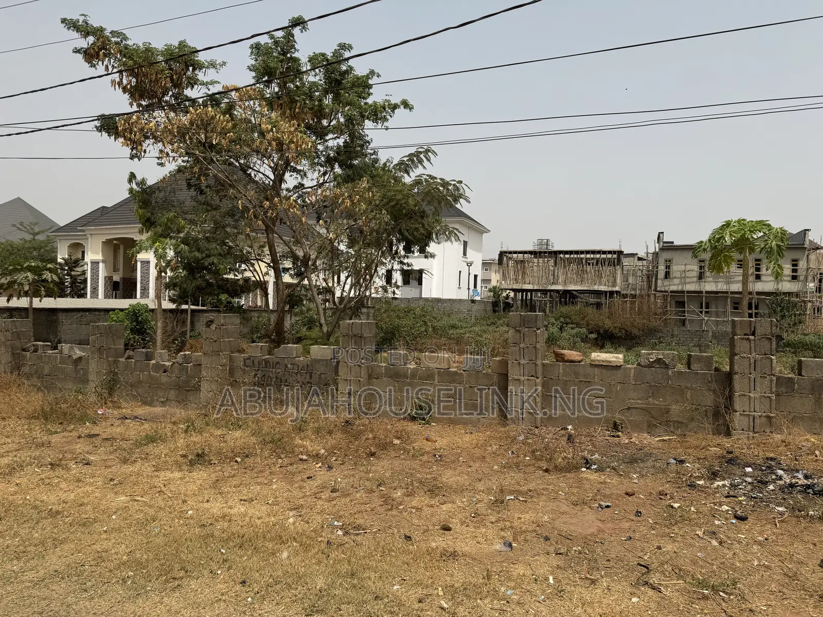 2000sqm Residential Fcda C of O Plot Available in Guzape District
