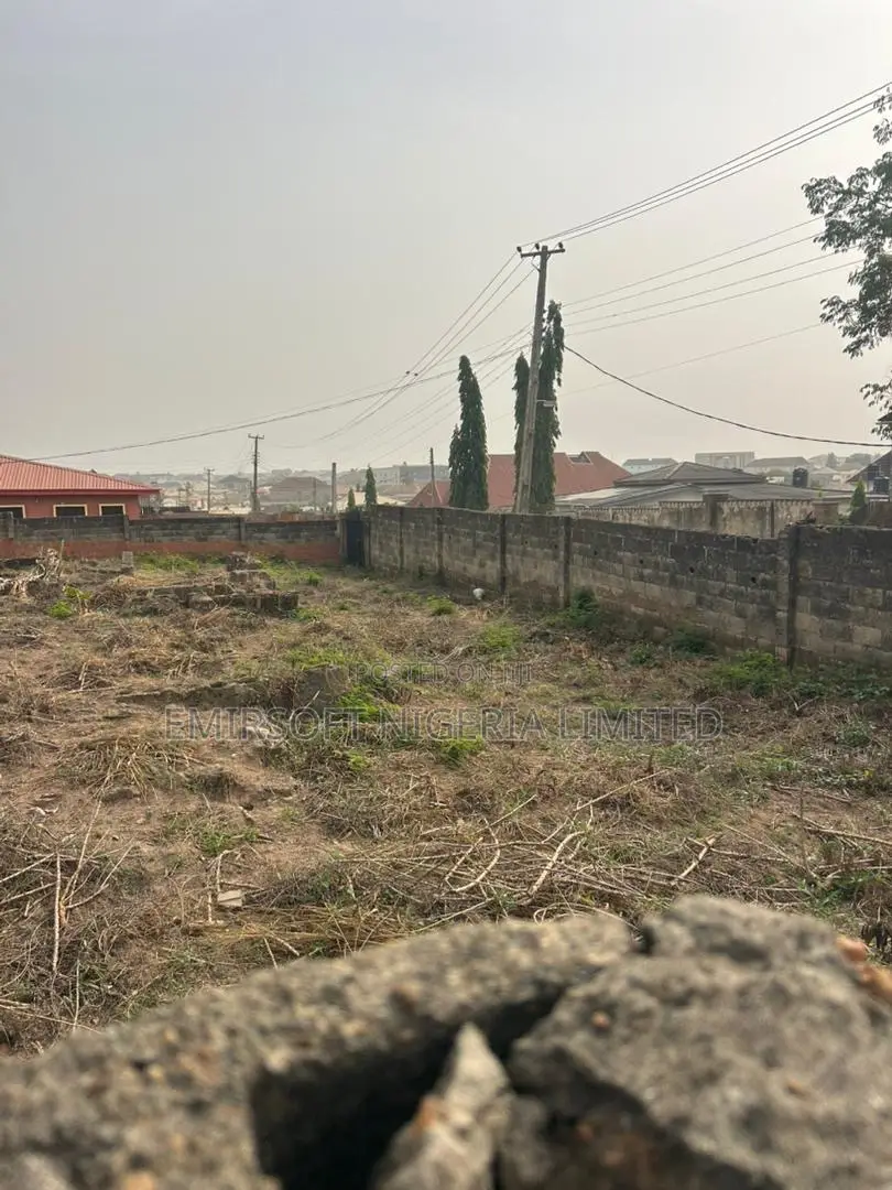 A Well Fenced and Gated Residential 700sqm Land at Oluyole in Oluyole