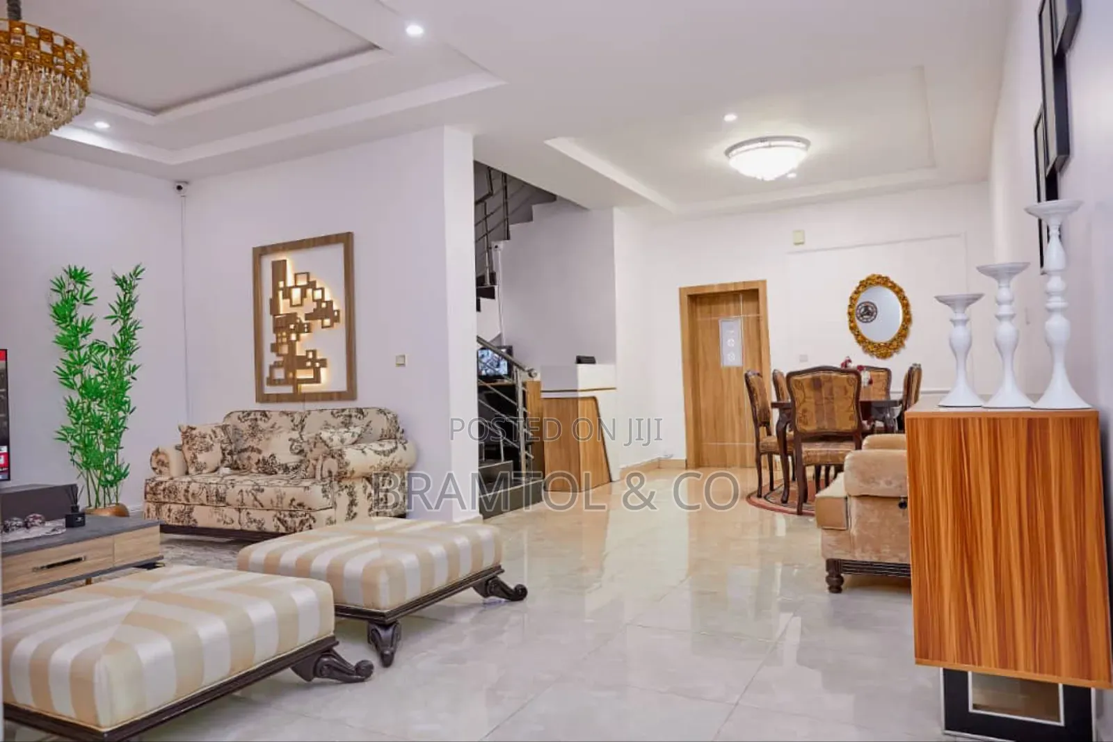 Furnished 4bdrm Townhouse / Terrace in Guzape District for rent in Guzape District