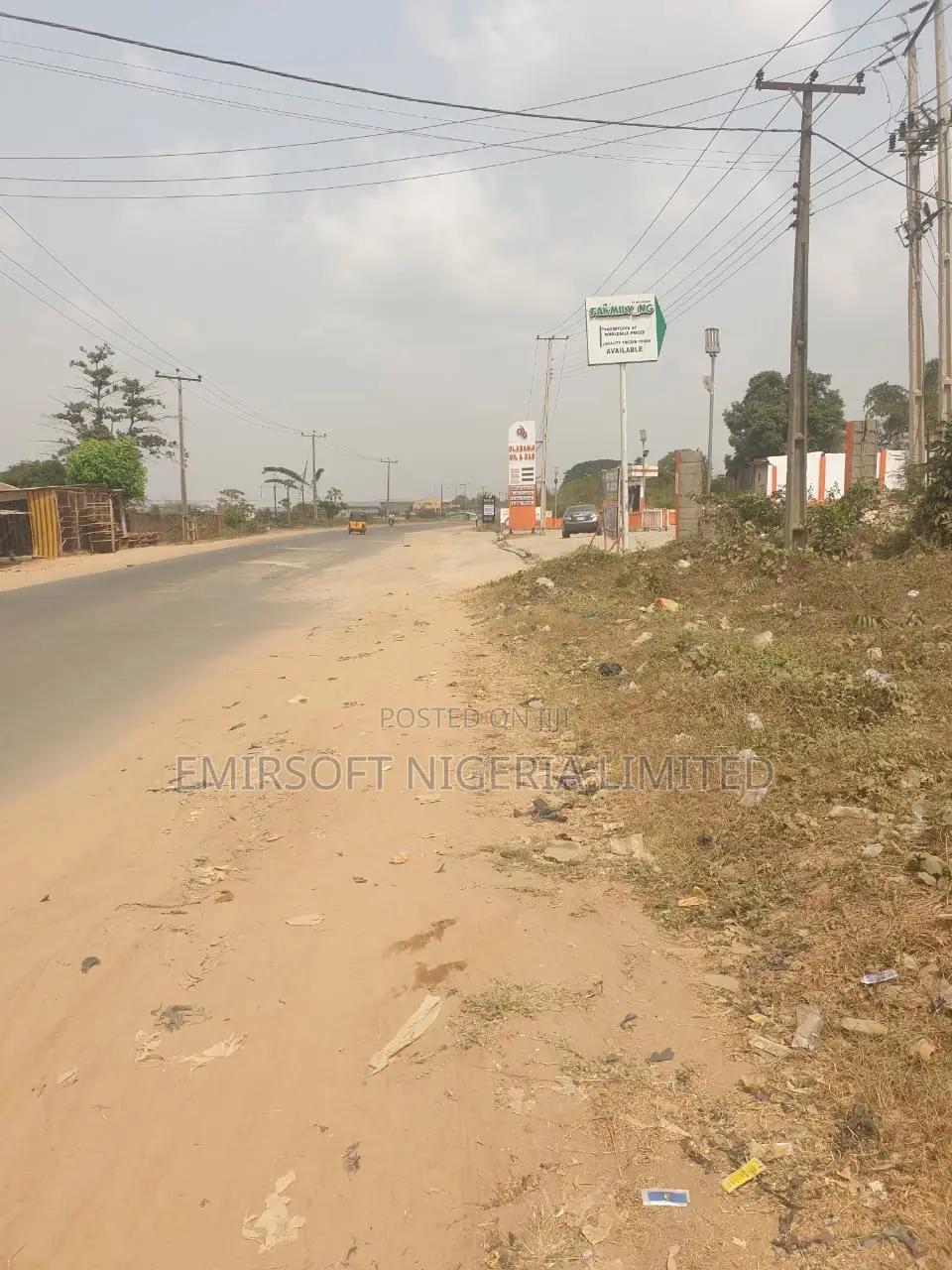 4 Plots of Commercial Land Facing the Main Road, Podo, Newgarage, Ibd in Akala Express