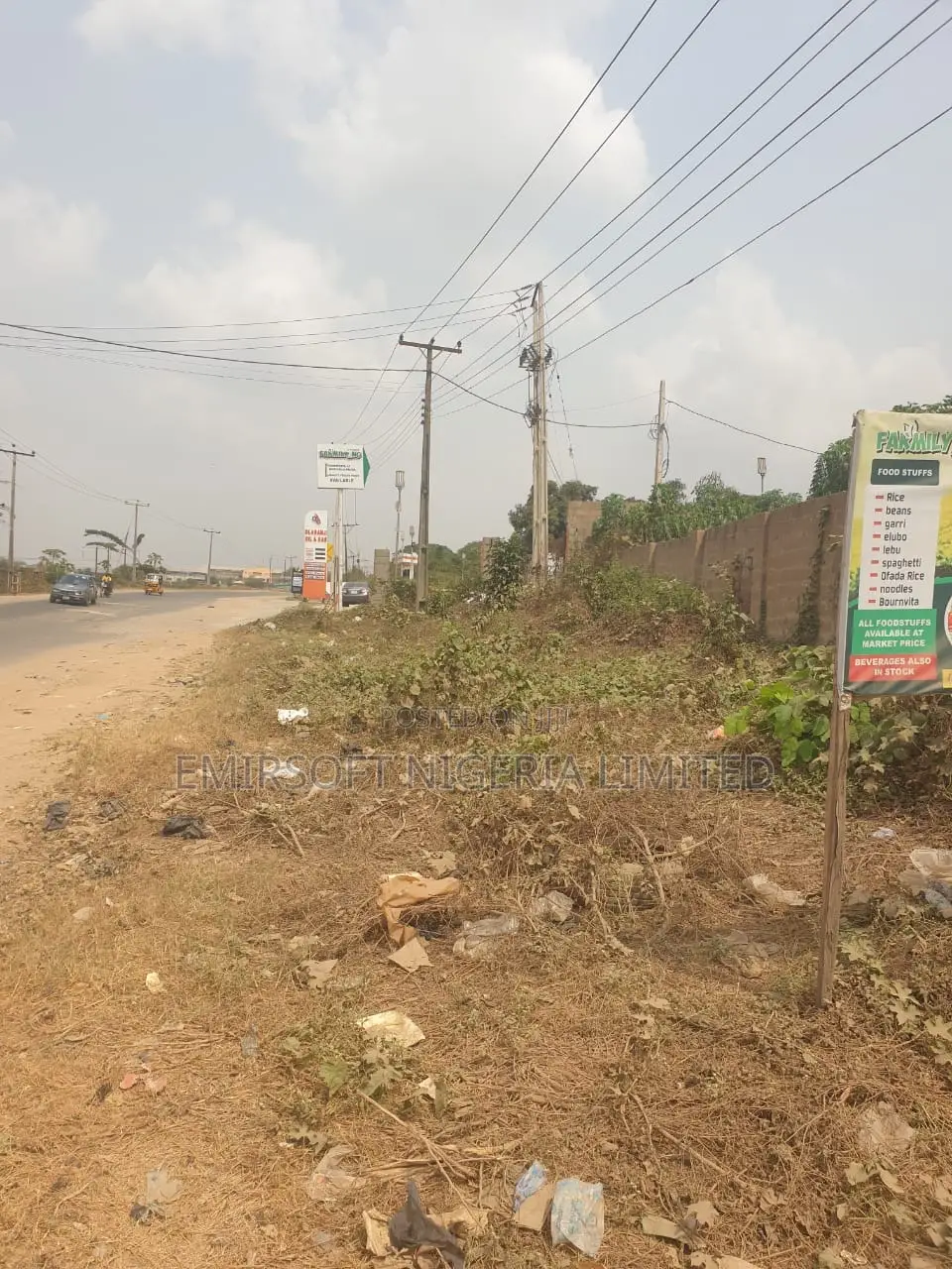 4 Plots of Commercial Land Facing the Main Road, Podo, Newgarage, Ibd in Akala Express