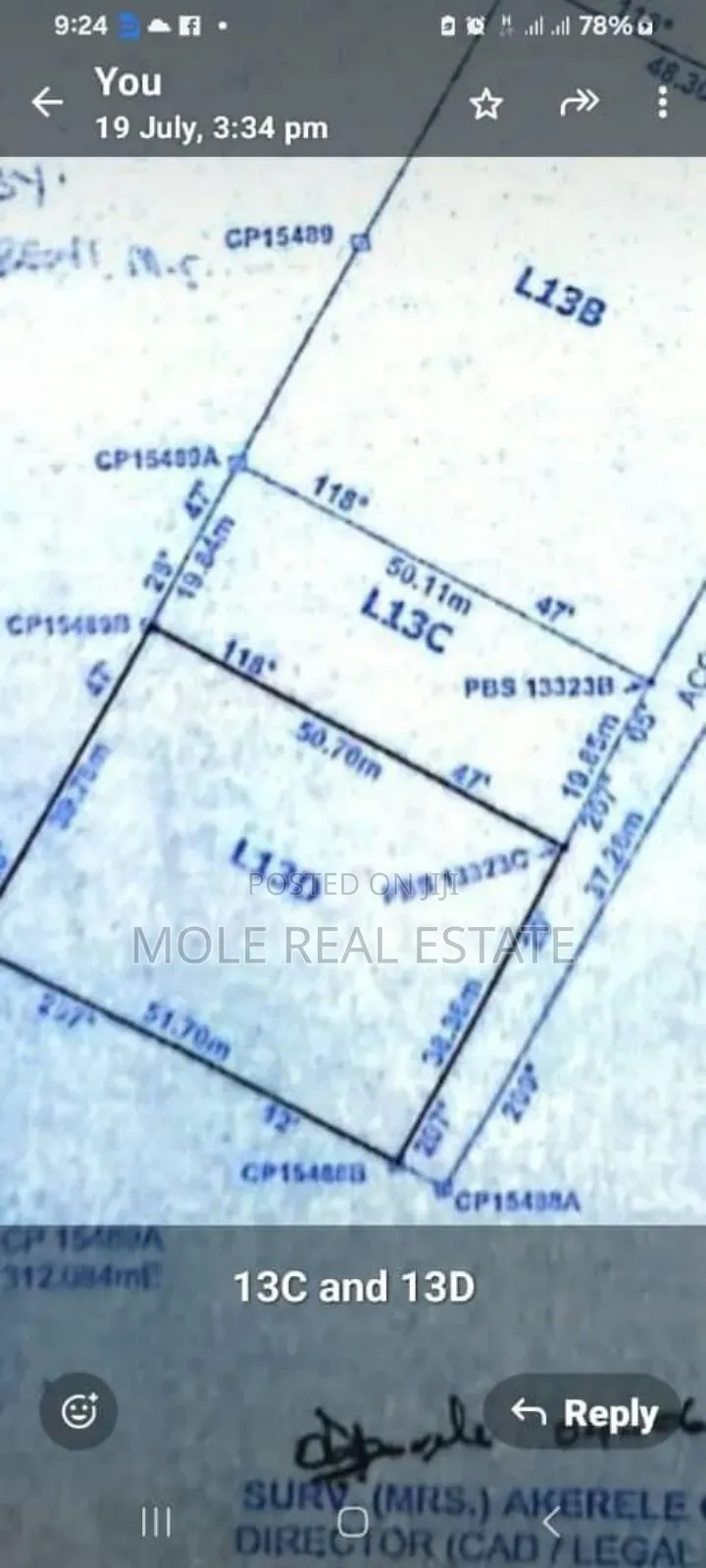 3000sqm Joint Venture ( Jv) Mixed Banana Island Ikoyi in Banana Island