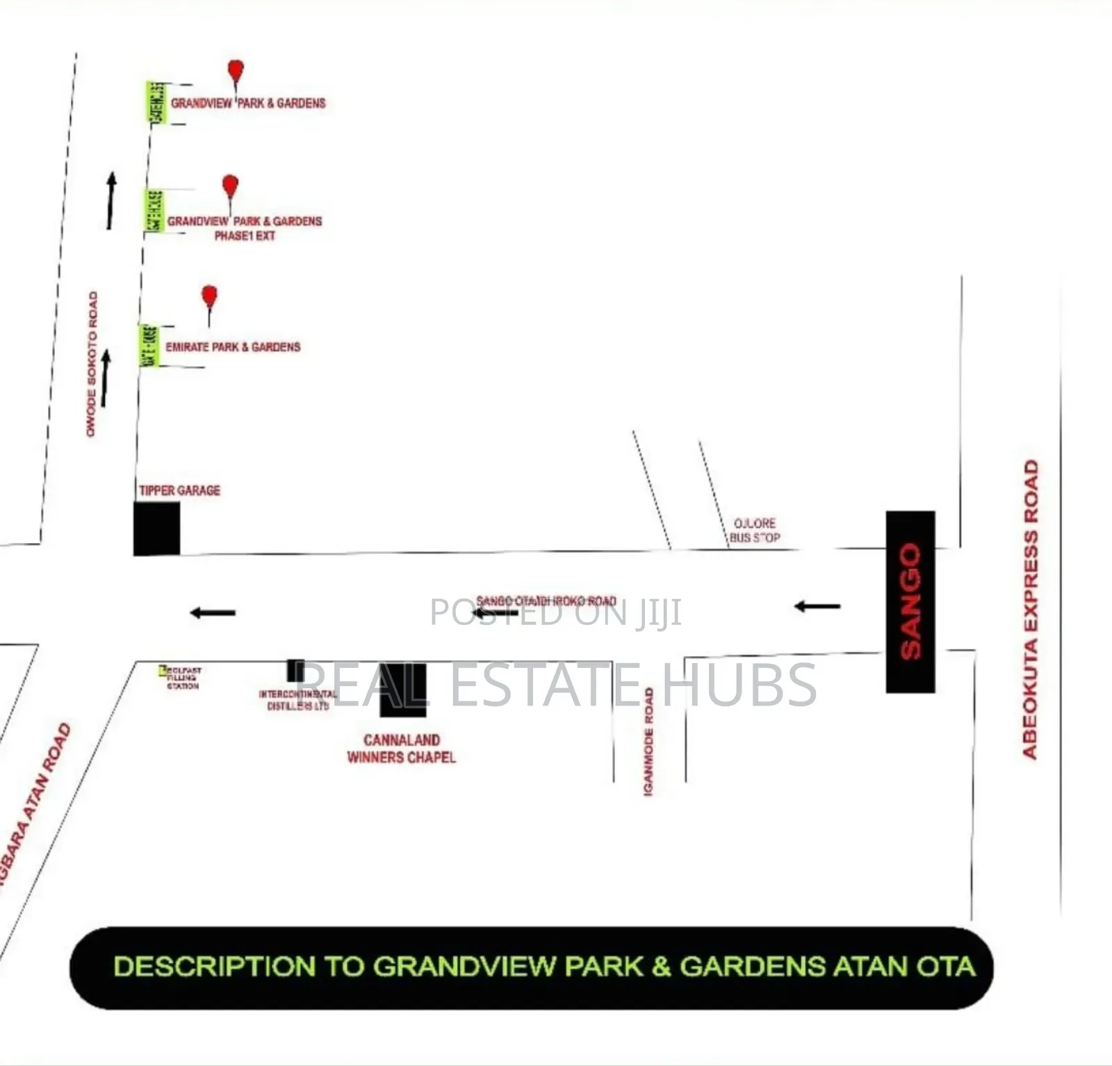 Lands Available For Sale In Atan Ota, Ogun State in Ado-Odo/Ota
