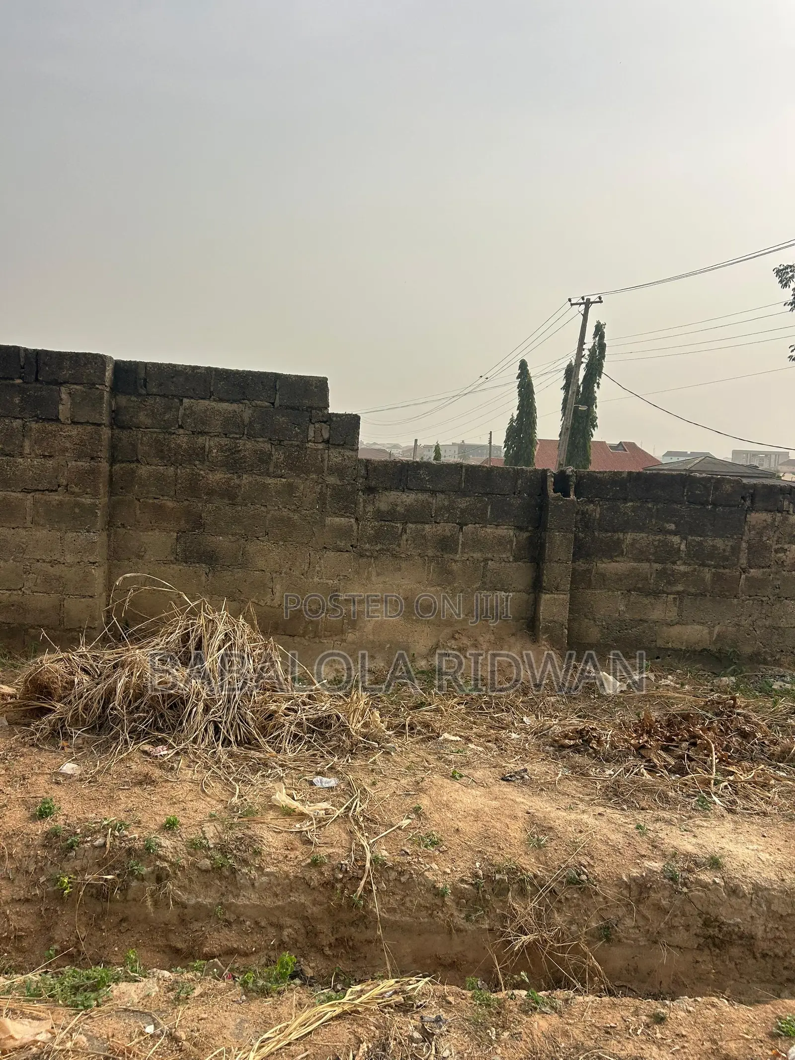 Well Fenced and Gated Residential Plot in Oluyole