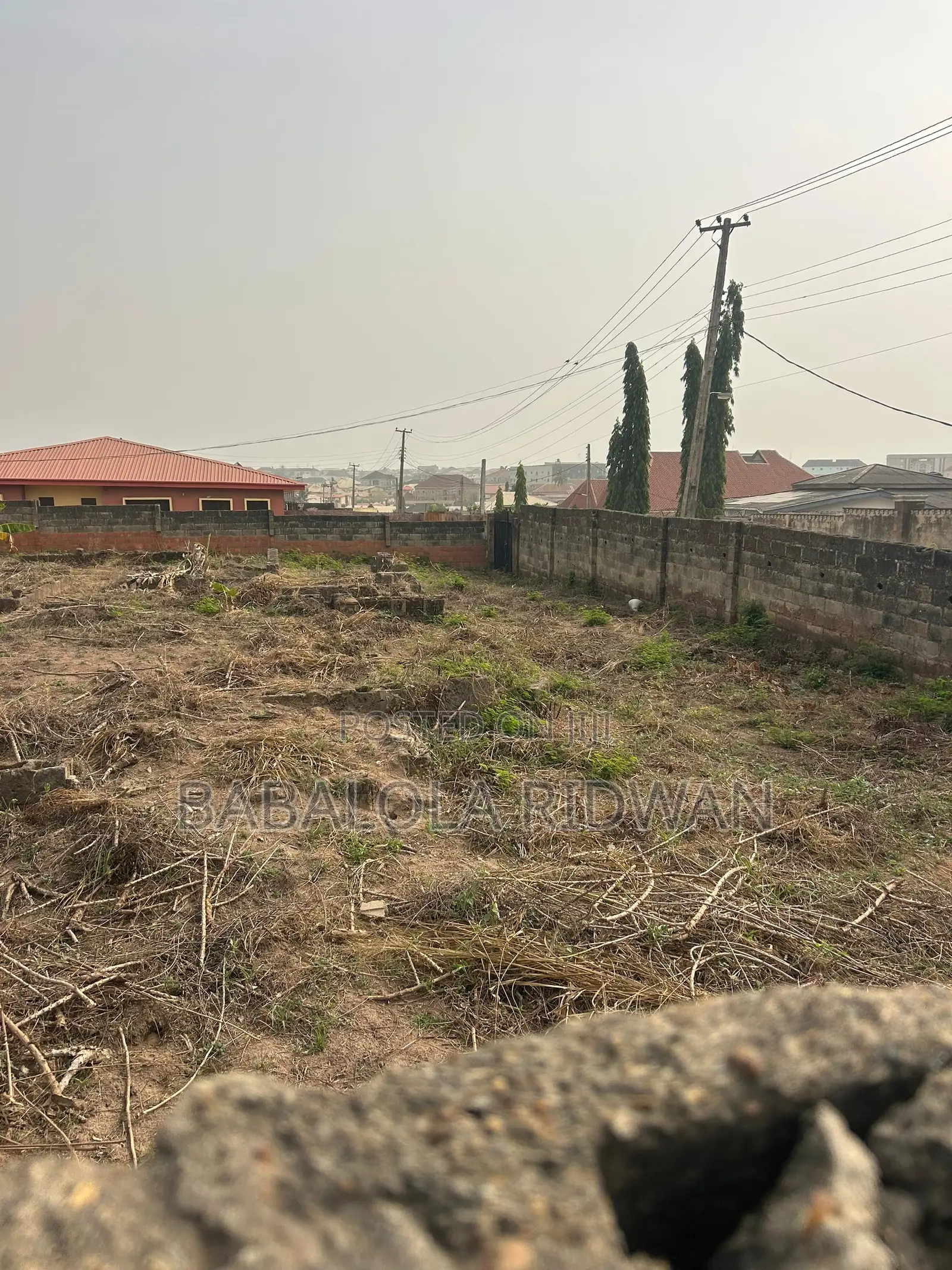 Well Fenced and Gated Residential Plot in Oluyole