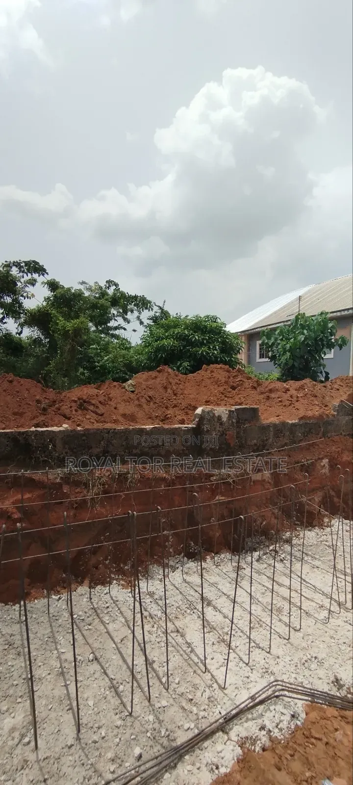 100 by 100ft for Sale Along the Newly Tarred Road in Benin City