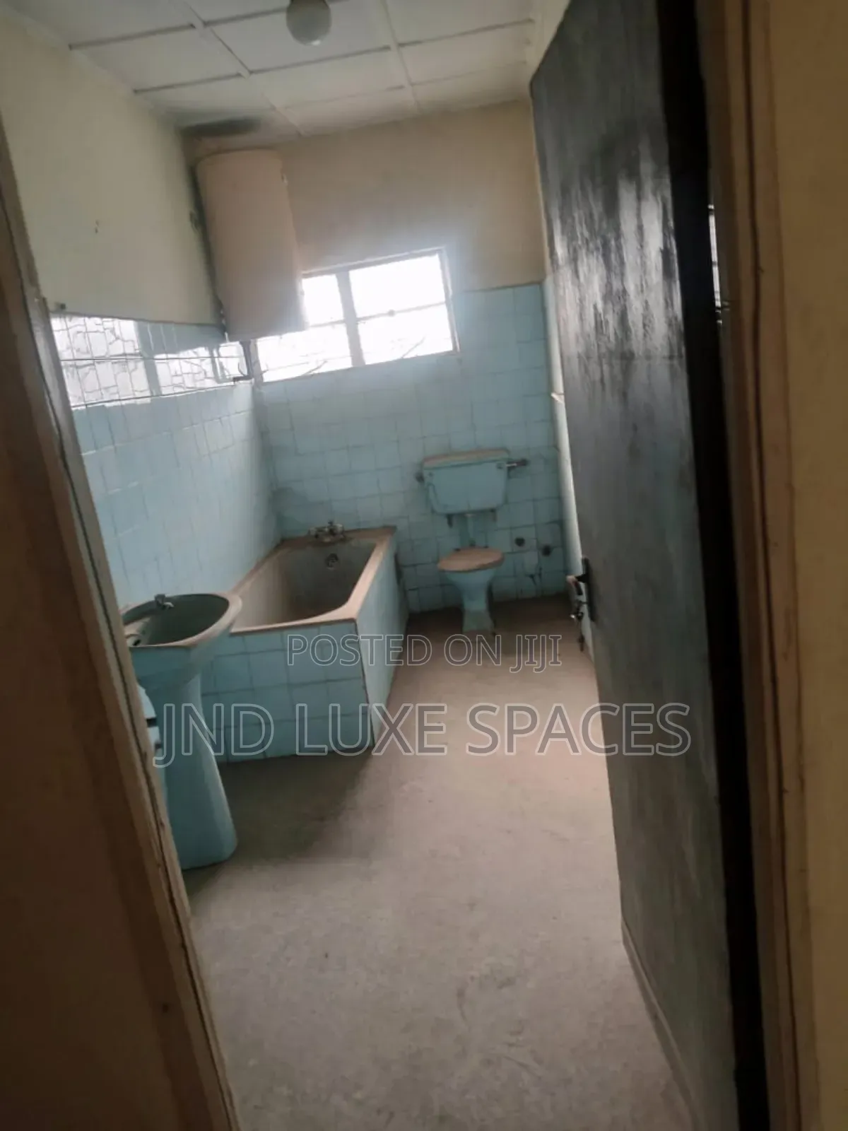 Two Wings Duplex of Five Bedrooms Each Suitable for a Corporate Office in Toyin Street