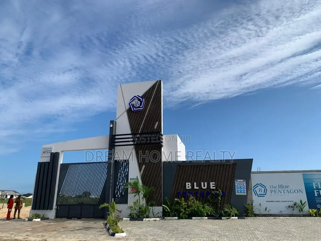 Land Available At Blue Pentagon Estate 4 Development in Abraham Adesanya Estate