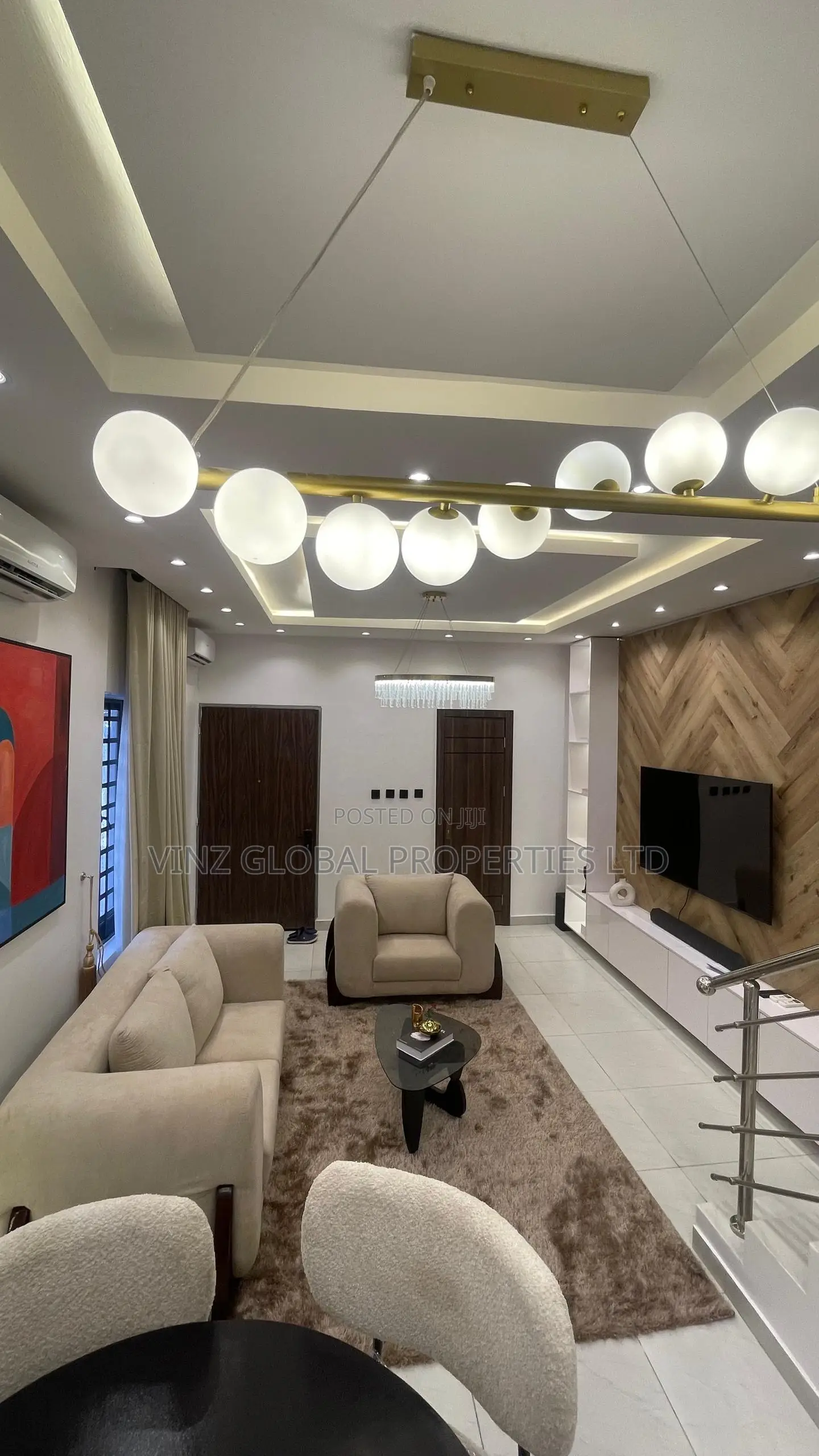 Brand New Fully Furnished 3 Bedroom Terrace Duplex in a Secured Estate in Lekki
