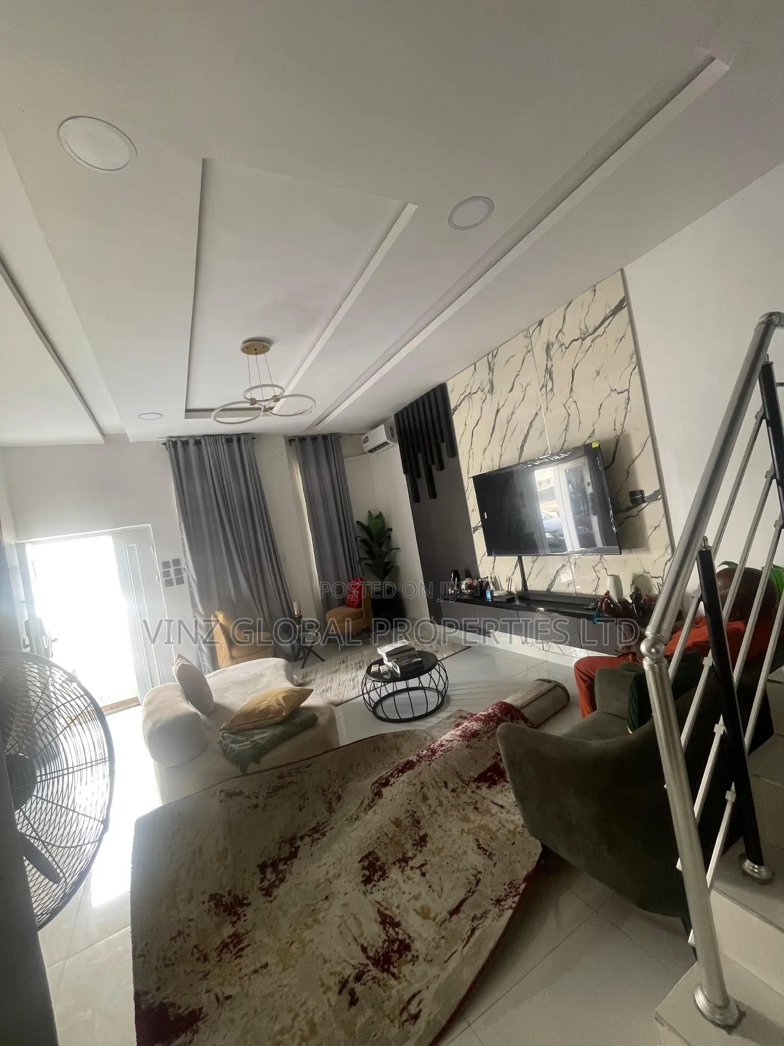 Fully Furnished 4 Bedroom Semi Detached Duplex With a Bq in Lekki