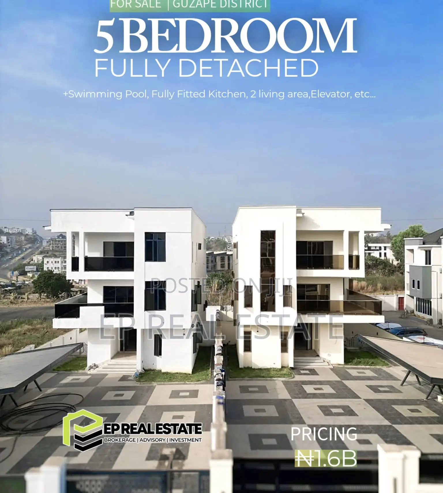 6bdrm Duplex in Guzape for sale in Guzape District