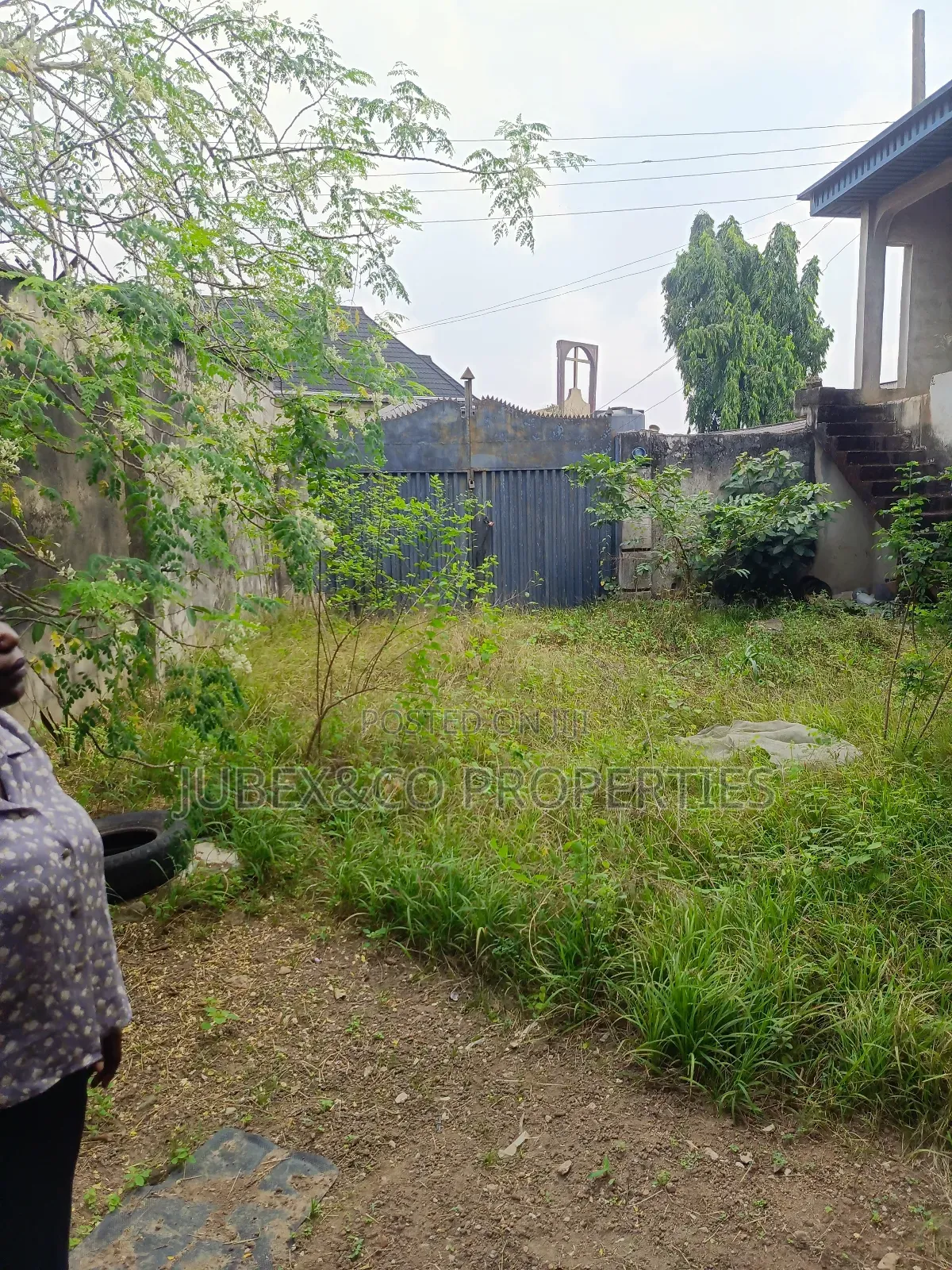 Half Plot at Abule Egba Off Ekoro Road in Abule Egba