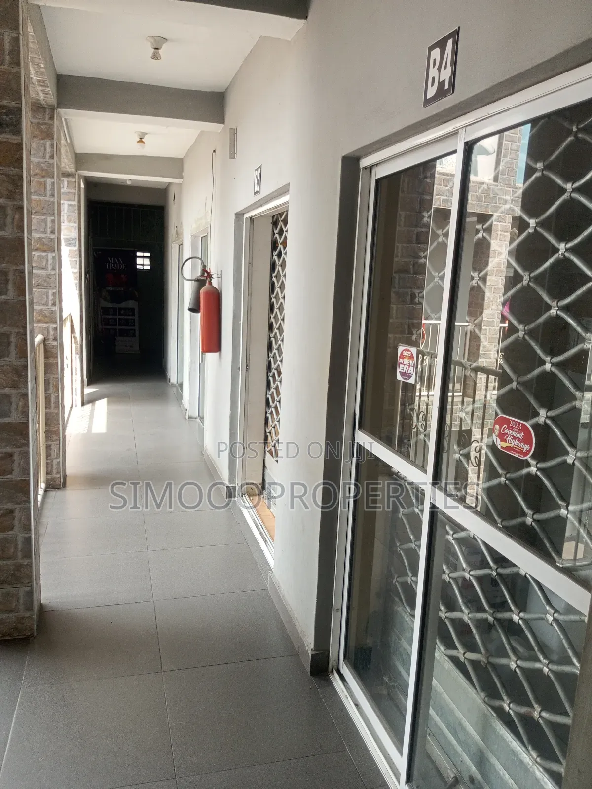 Standard 3in1 Facing Express Upstairs Shop for Rent at Eputu in Awoyaya