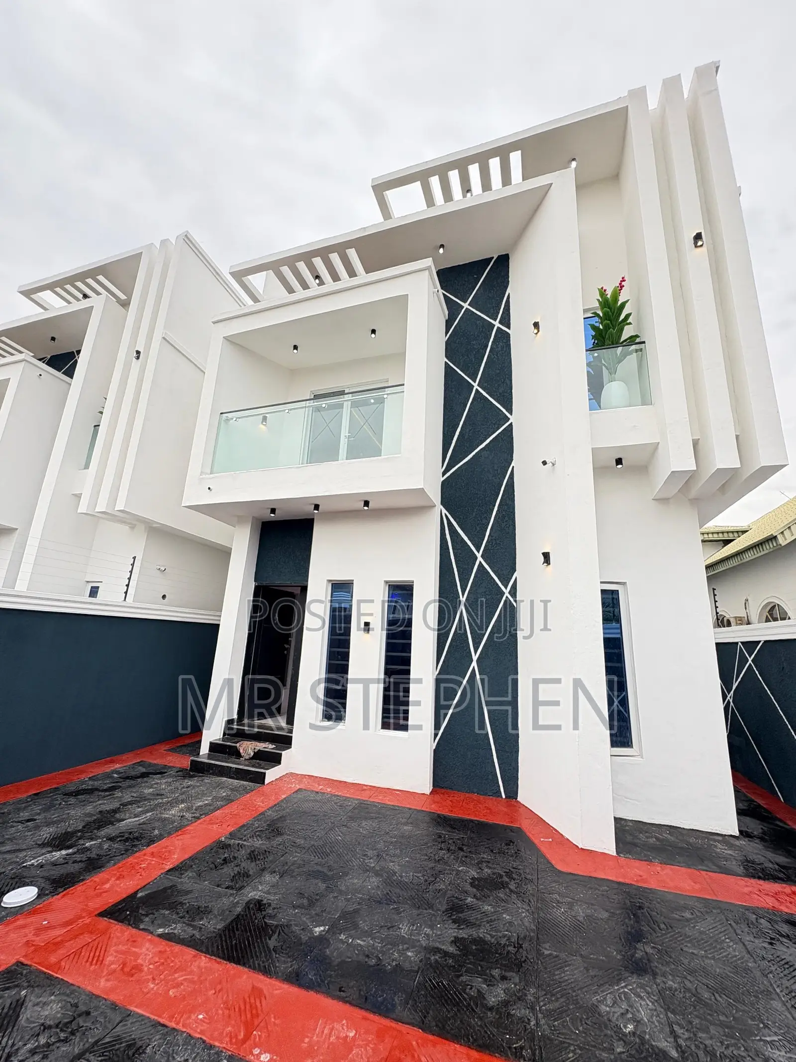 5 Bedroom Fully Detached Luxury Duplex, With Bq in Agege Lagos in Oko-Oba