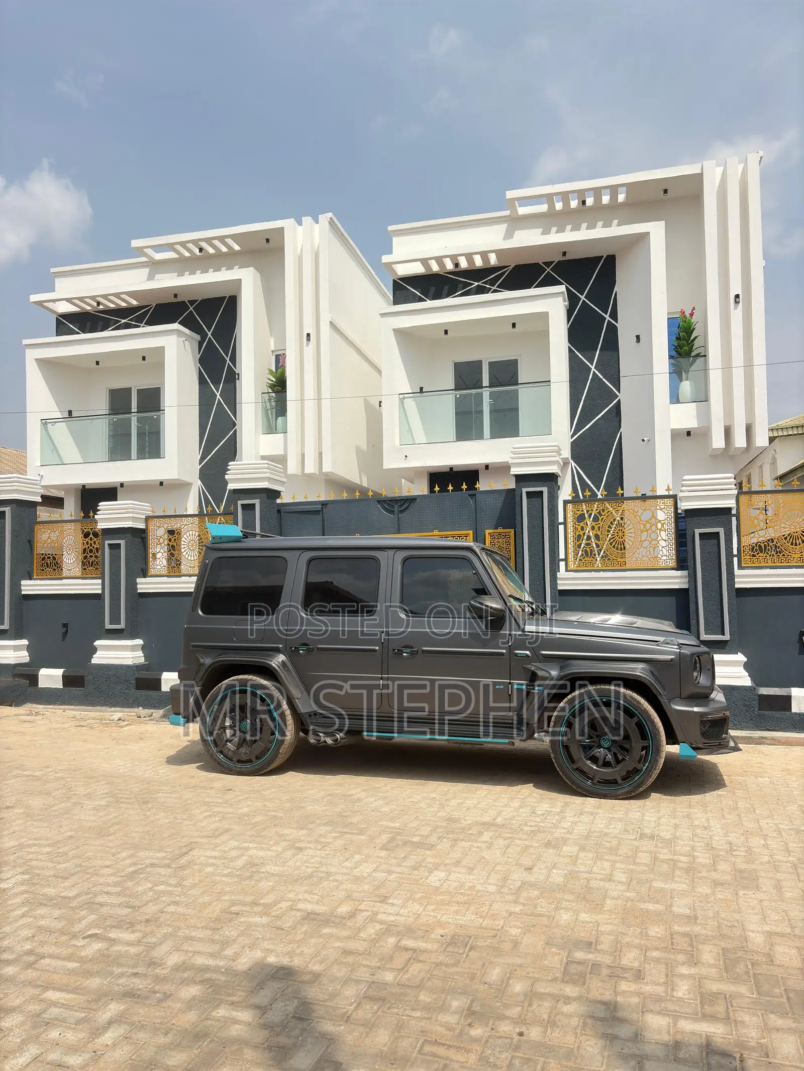 5 Bedroom Fully Detached Luxury Duplex, With Bq in Agege Lagos in Oko-Oba