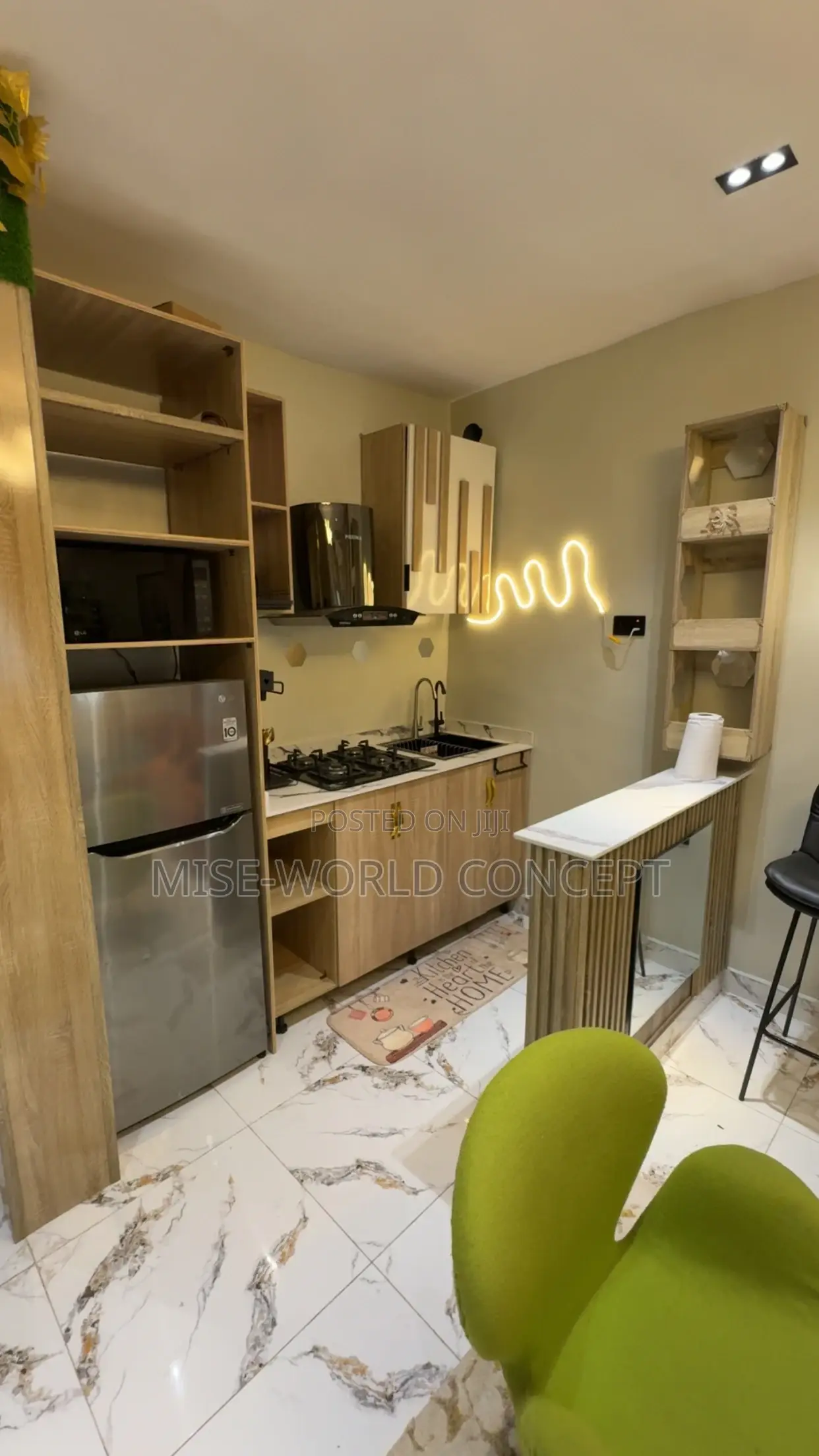 One Bedroom And Parlor Fully Serviced Shortlet Apartment. in Abule Egba