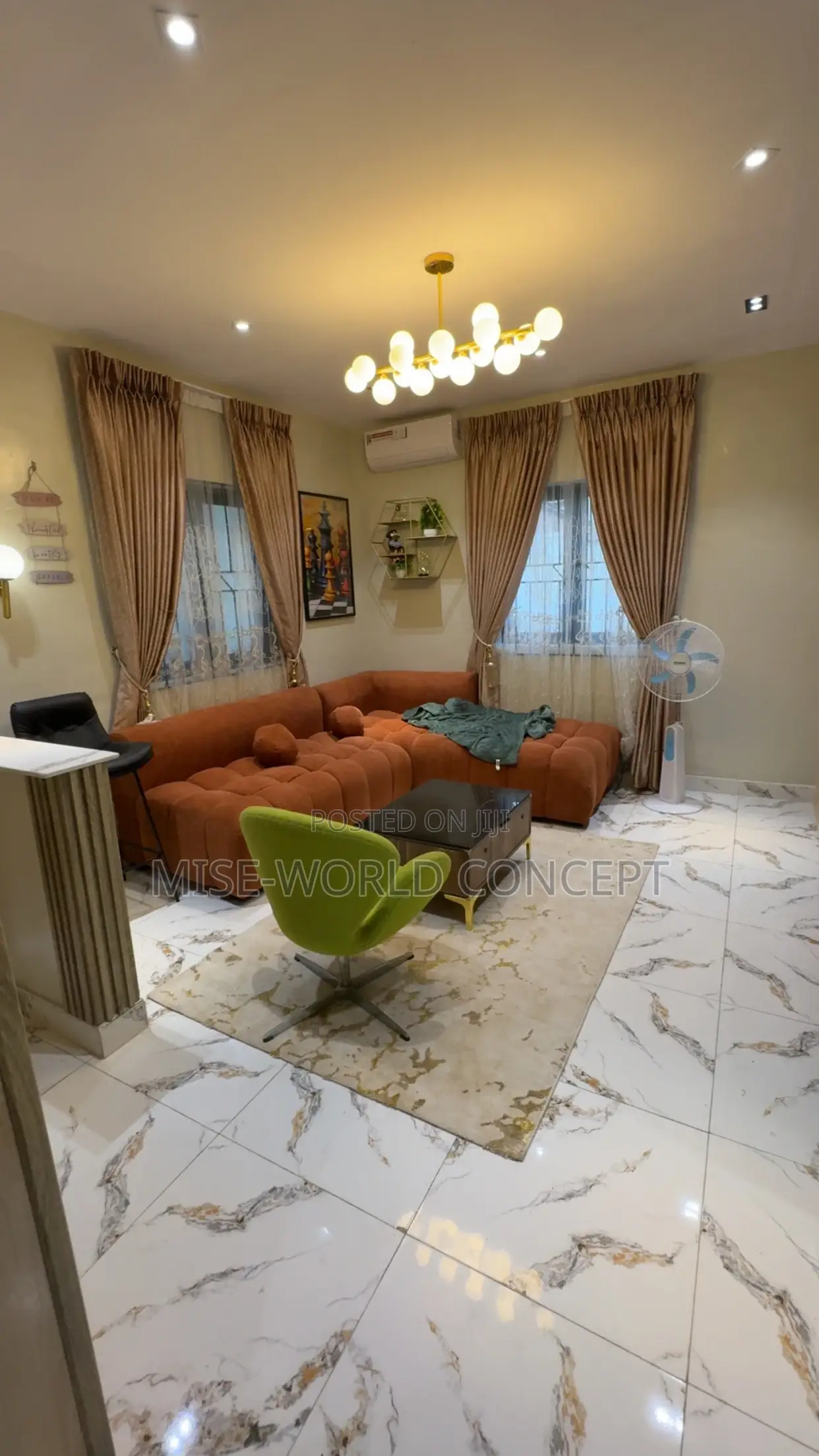 One Bedroom And Parlor Fully Serviced Shortlet Apartment. in Abule Egba