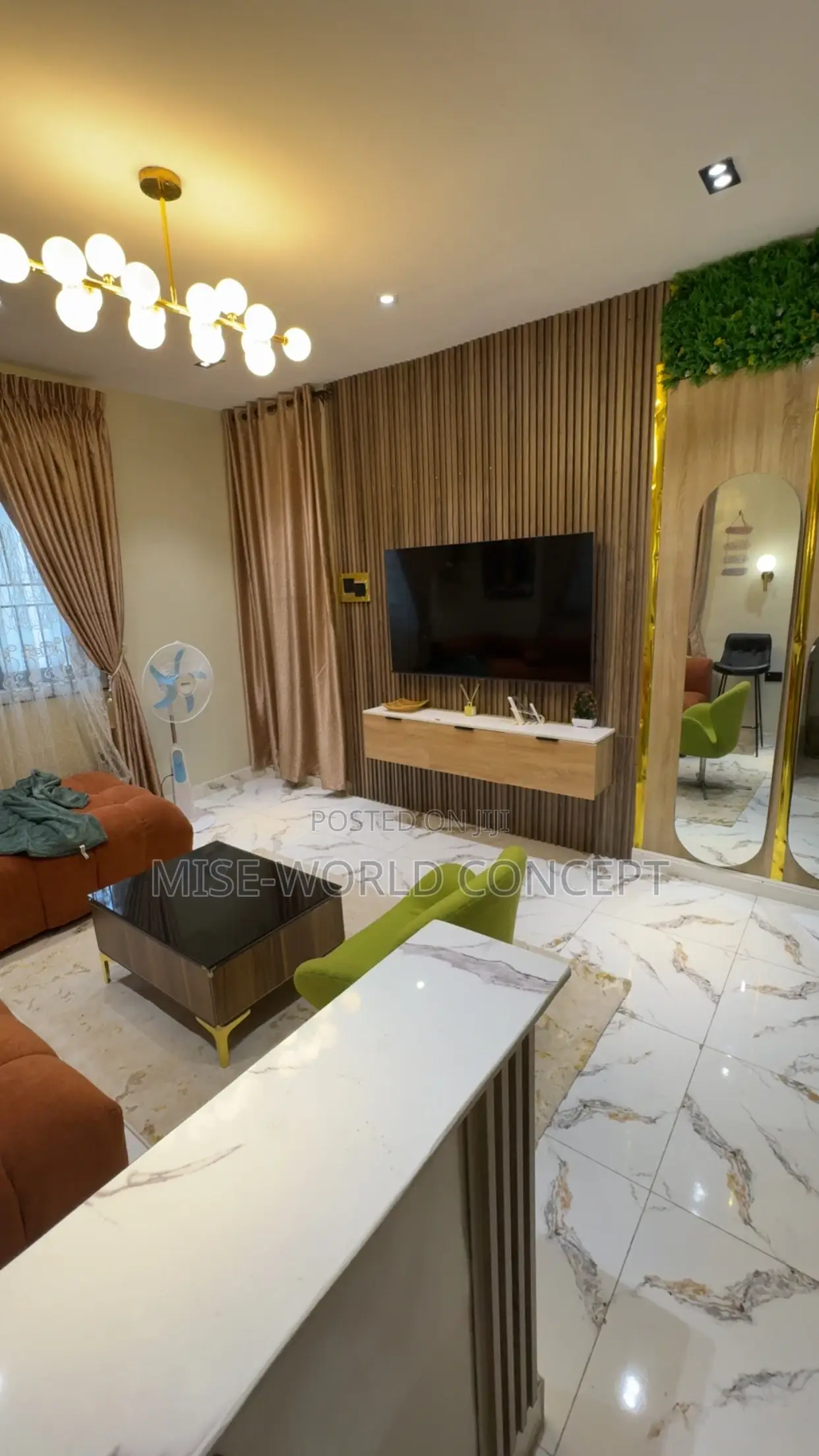 One Bedroom And Parlor Fully Serviced Shortlet Apartment. in Abule Egba
