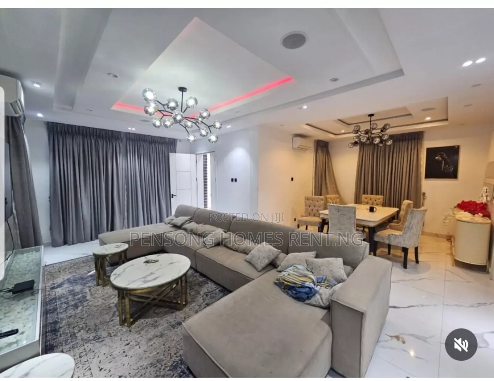 Furnished 5bdrm Duplex in Ikoyi, 2nd Avenue Extension for rent in 2nd Avenue Extension