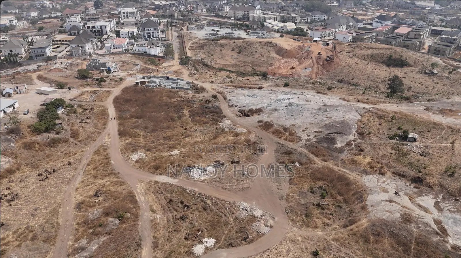 200sqm Plot for 4 Bedroom Terrace Duplex Kapital Villa Guzape District in Guzape District