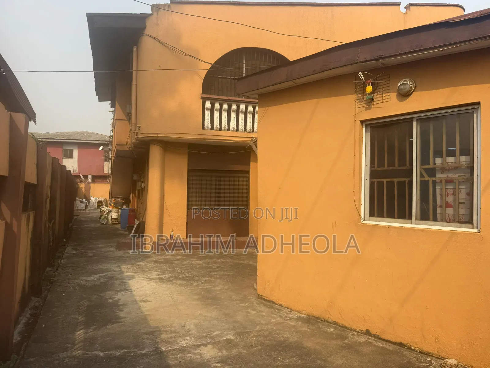 Land Measuring 1006sqm With Ademolishable Structure on It in Ogba