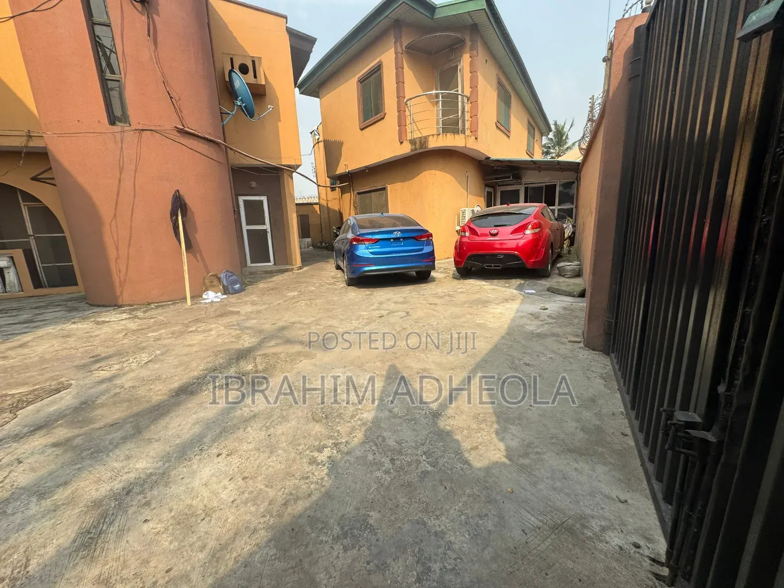 Land Measuring 1006sqm With Ademolishable Structure on It in Ogba