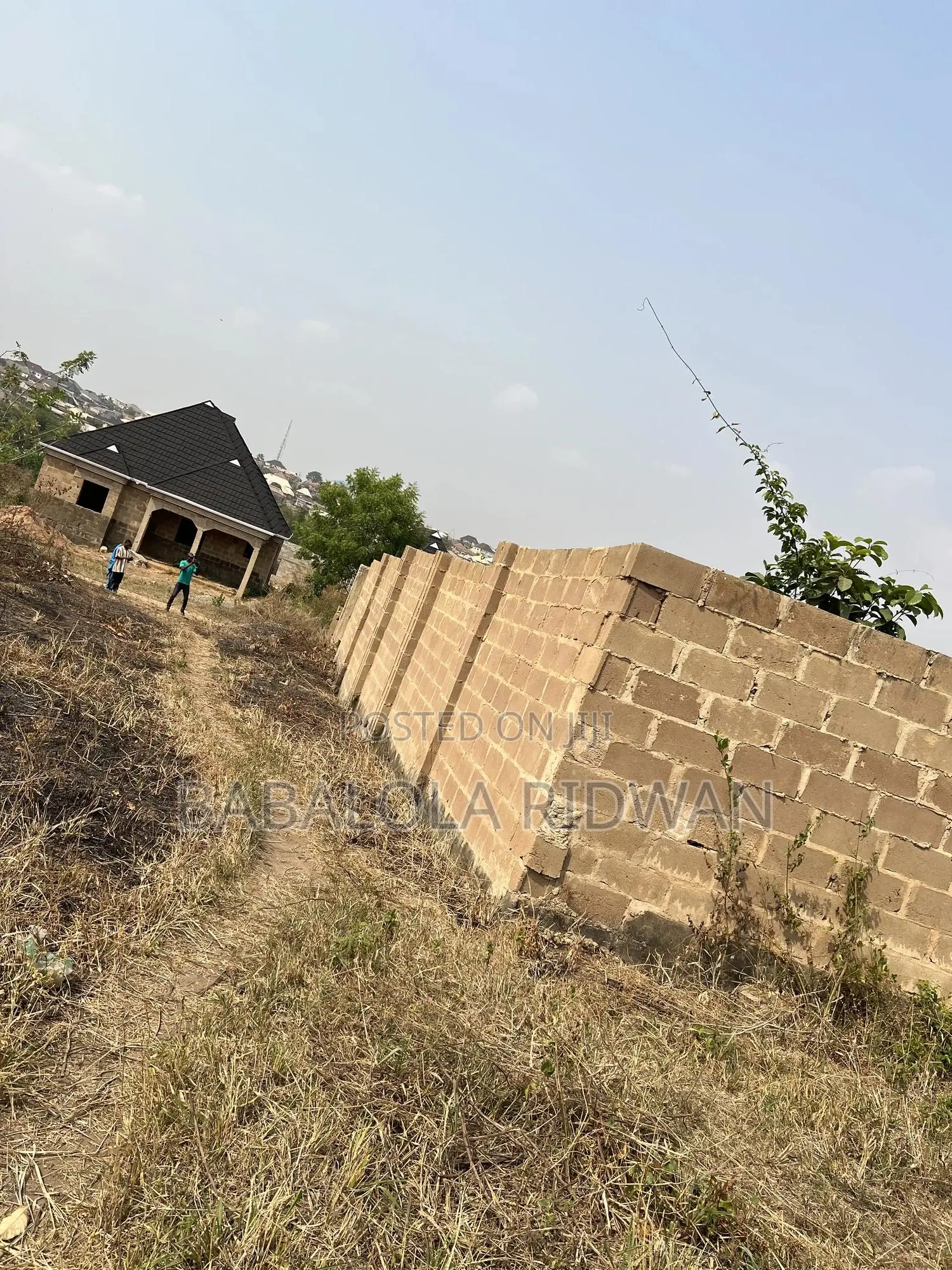 A Standard Plot of Land Well Fence and Gated in Akala Express