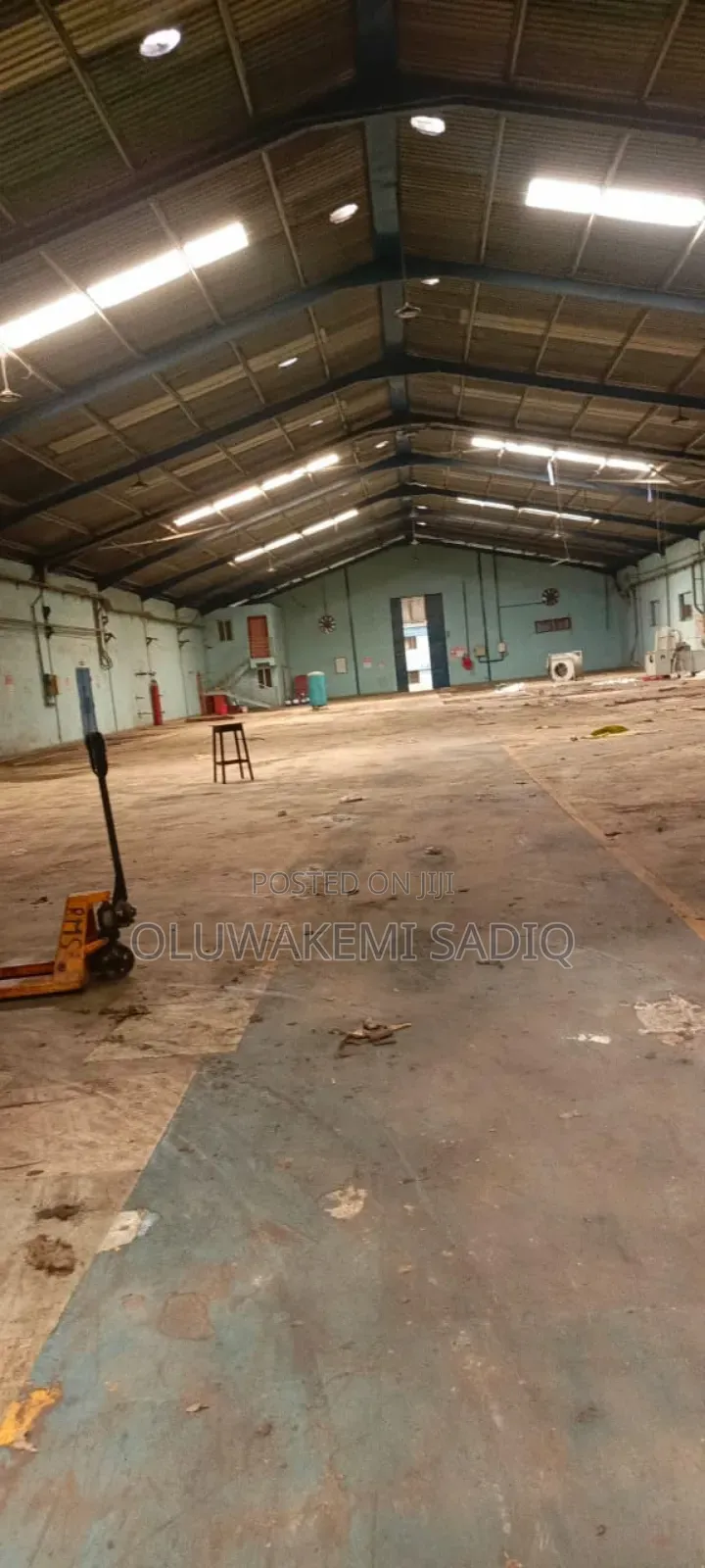 An Industrial Warehouse Comprises Of Administrative Blocks in Iyana Ipaja