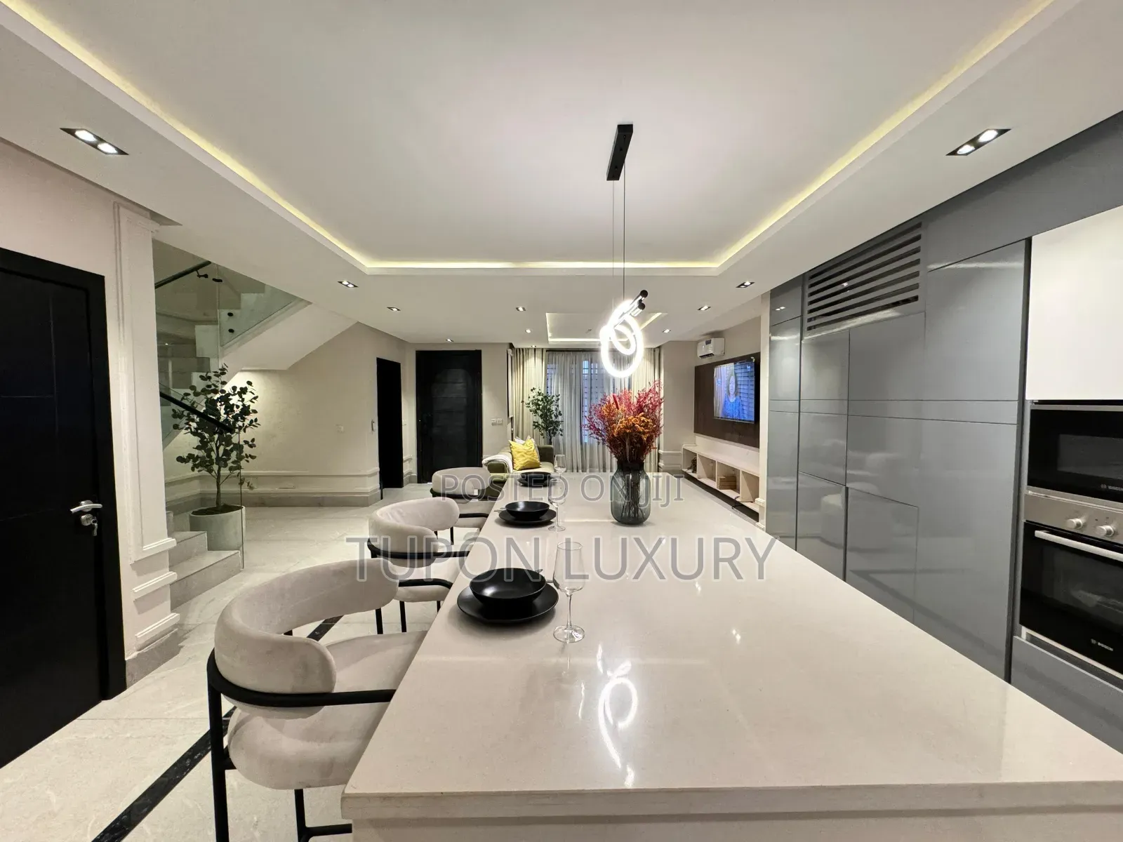 4 Bedroom Duplex With 2 Living Room, Bathtub and Cityview (Private) in Lekki Phase 1