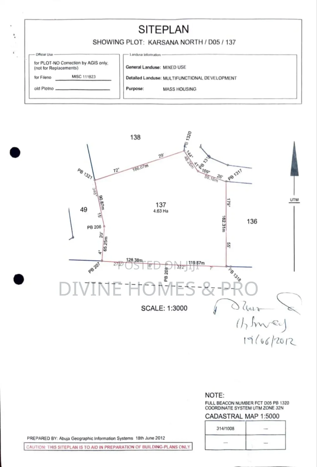 Distress Residential Plot of Land in Gwarinpa