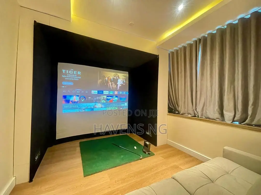 Luxury 3 Bedroom Maisonette With Private Cinema in Lekki Phase 1