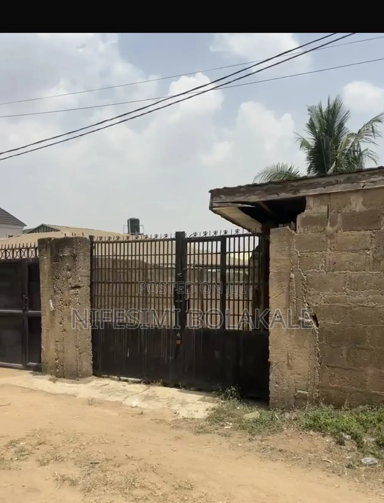 Fence and Gated 411sqm Residential Land Opposite Icast Group of SCH in Akala Express