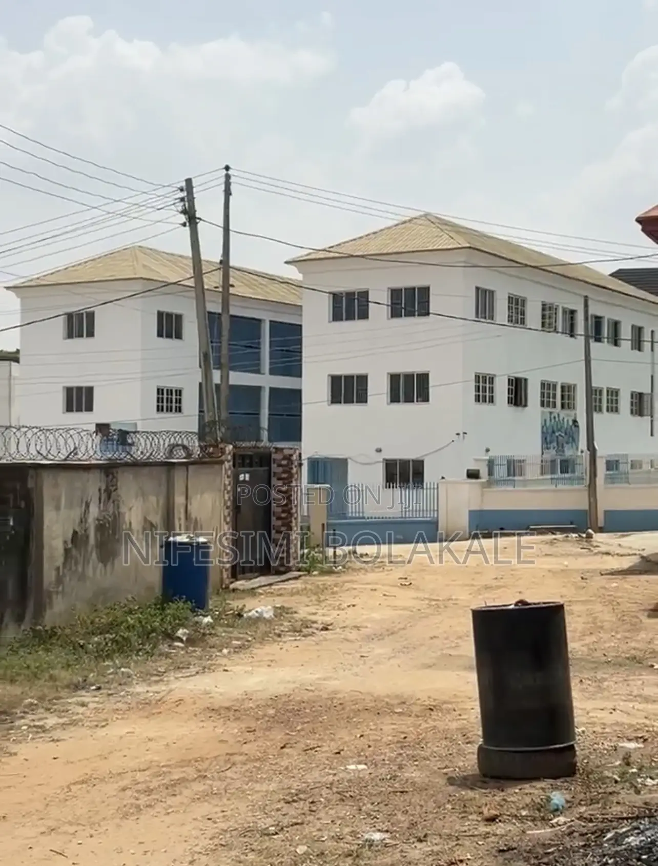 Fence and Gated 411sqm Residential Land Opposite Icast Group of SCH in Akala Express