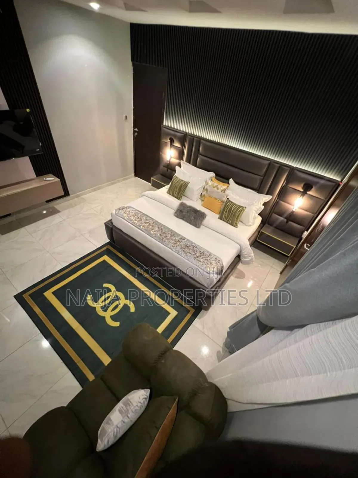 Furnished 2bdrm Apartment in Mobil Rd, Ado / Ajah for rent in Ado / Ajah