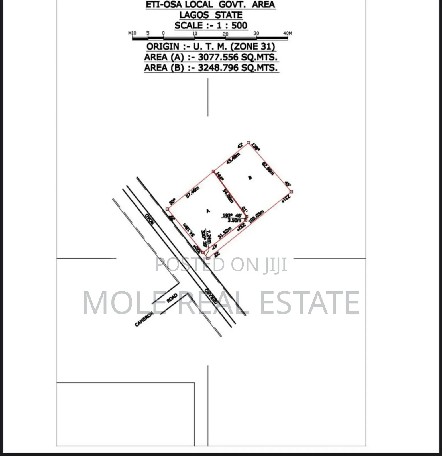 6,326sqm Old Ikoyi Gerrald Joint Venture ( Jv) Old Ikoyi in Gerard Road