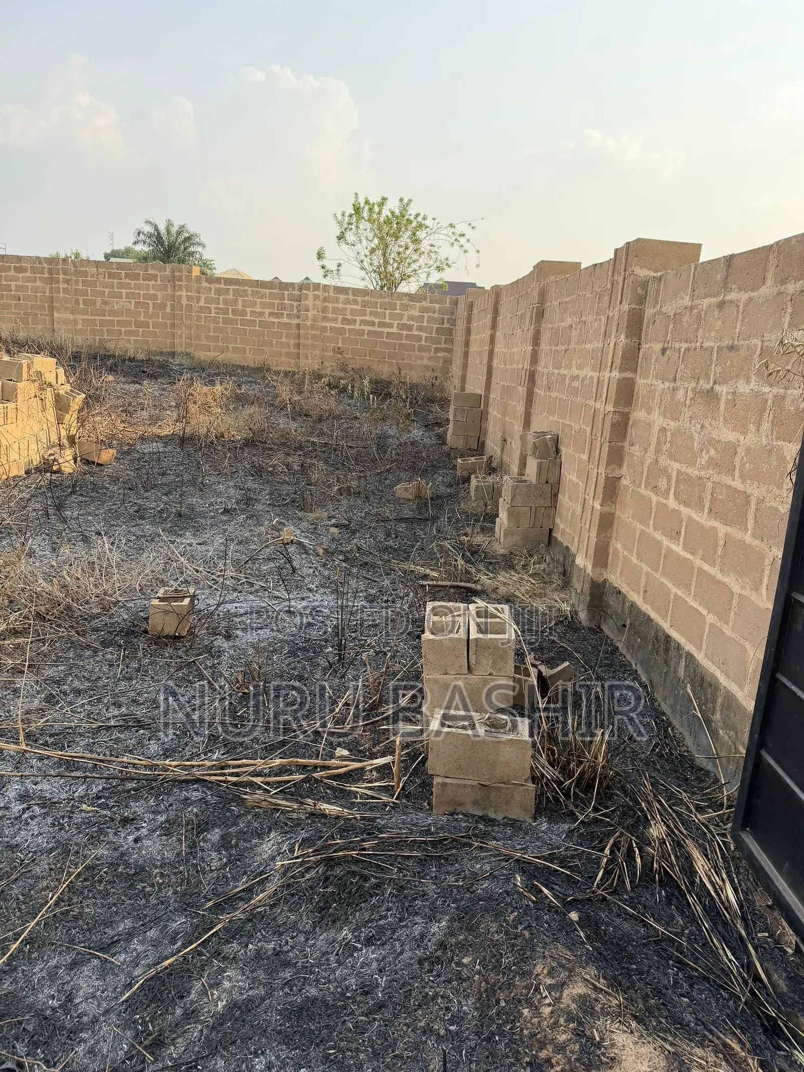 Fenced and Gated One Plot of Land for Sale in Akala Express