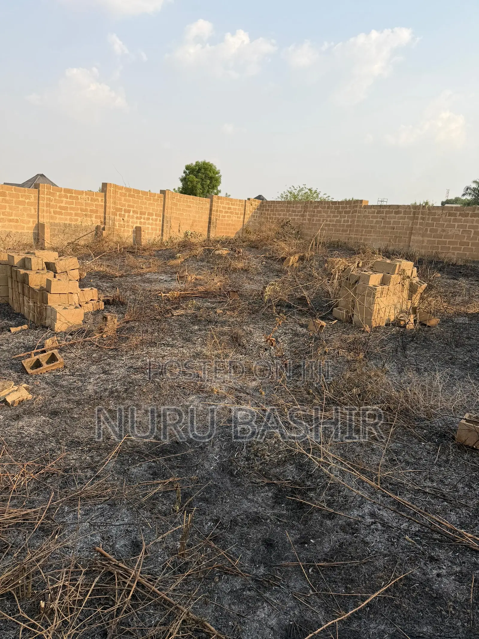Fenced and Gated One Plot of Land for Sale in Akala Express