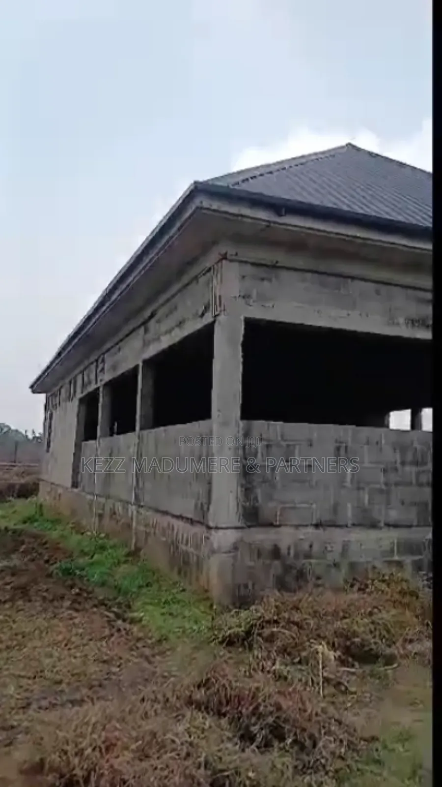 For Sale : Fenced 5 Plots With 3 Bedr Bungalow at Opm Obirikwere Rd,Ph in Ikwerre