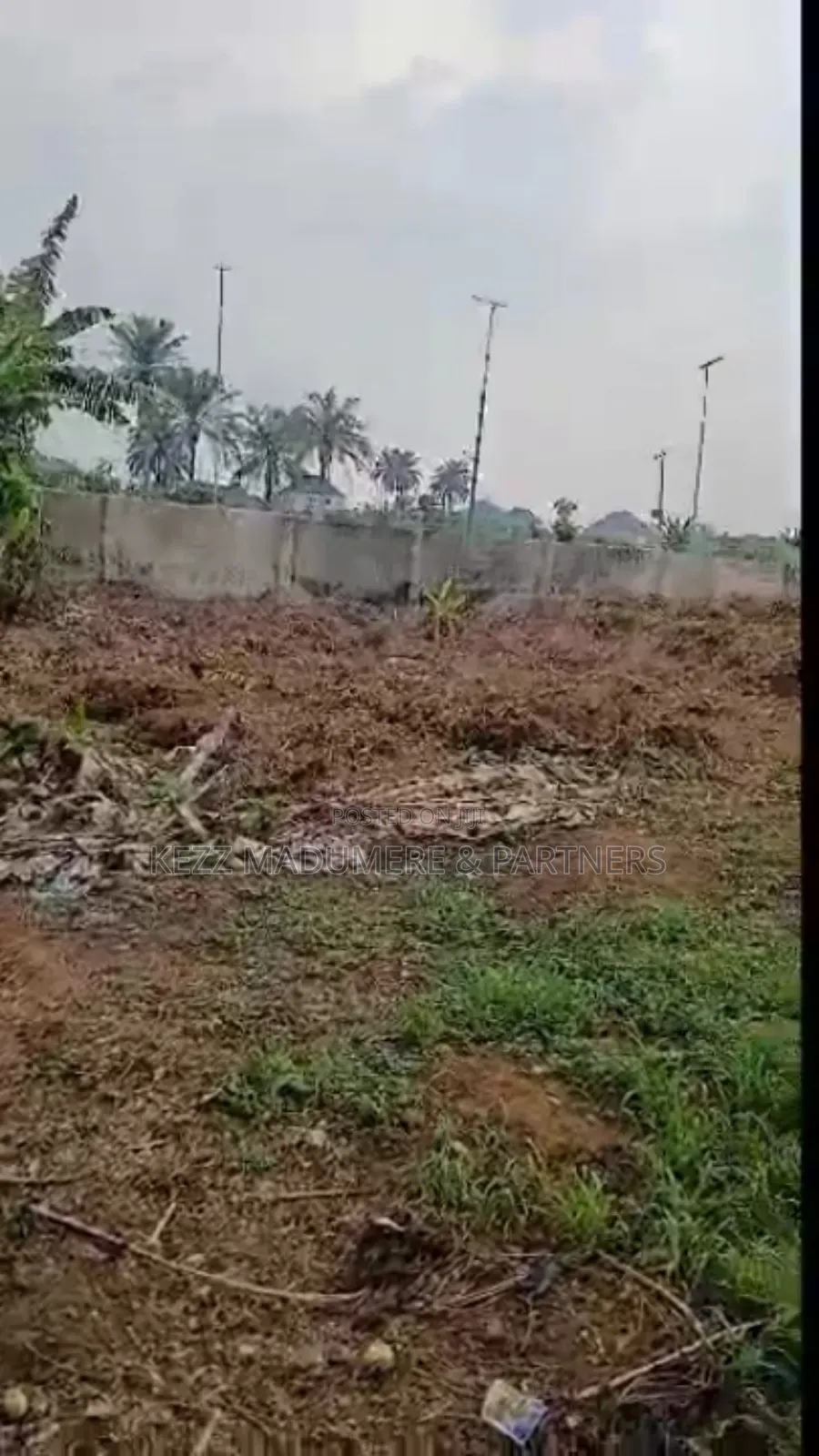 For Sale : Fenced 5 Plots With 3 Bedr Bungalow at Opm Obirikwere Rd,Ph in Ikwerre